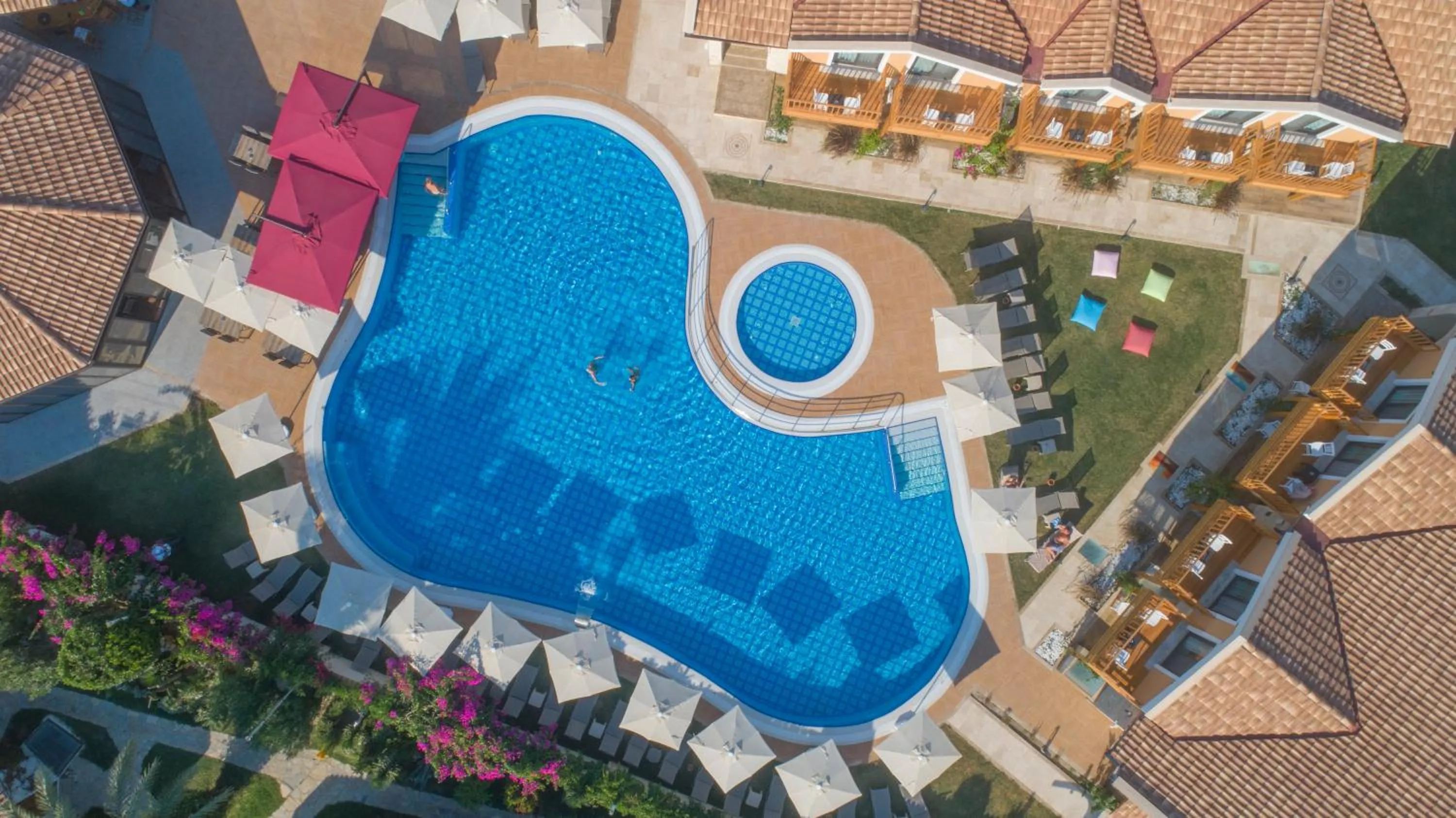 Bird's eye view in Dalyan Live Spa Hotel