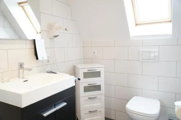 Bathroom in Haus am Heiner Geißler Platz by Landgasthof Zickler