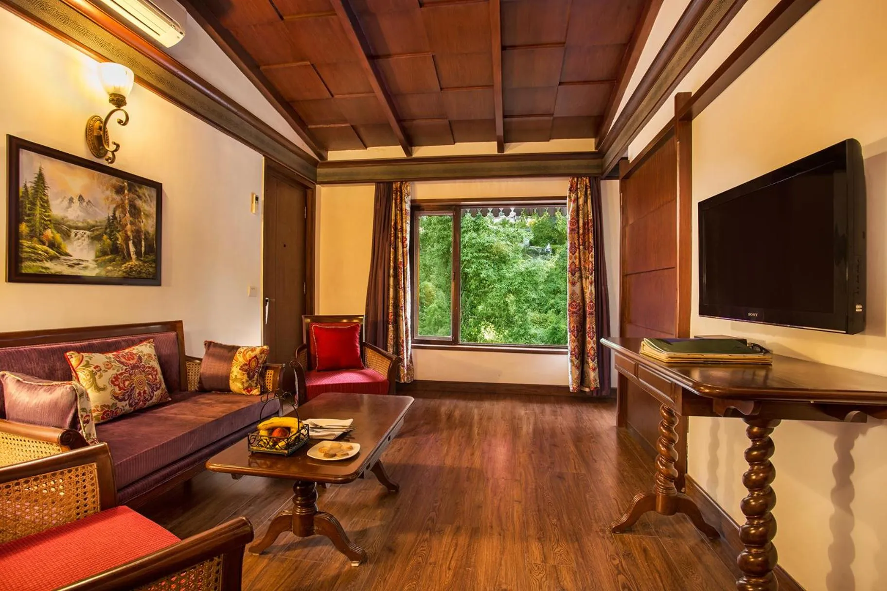 TV and multimedia in The Naini Retreat, Nainital by Leisure Hotels