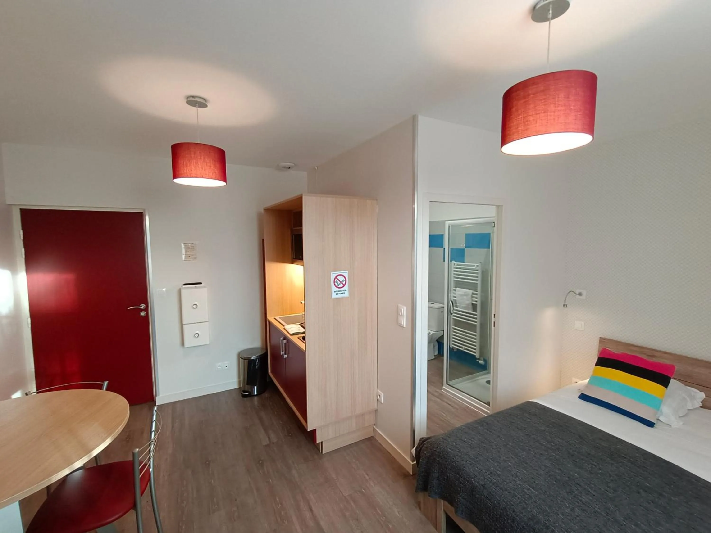 Bed in Appart'Hotel Parc Johan