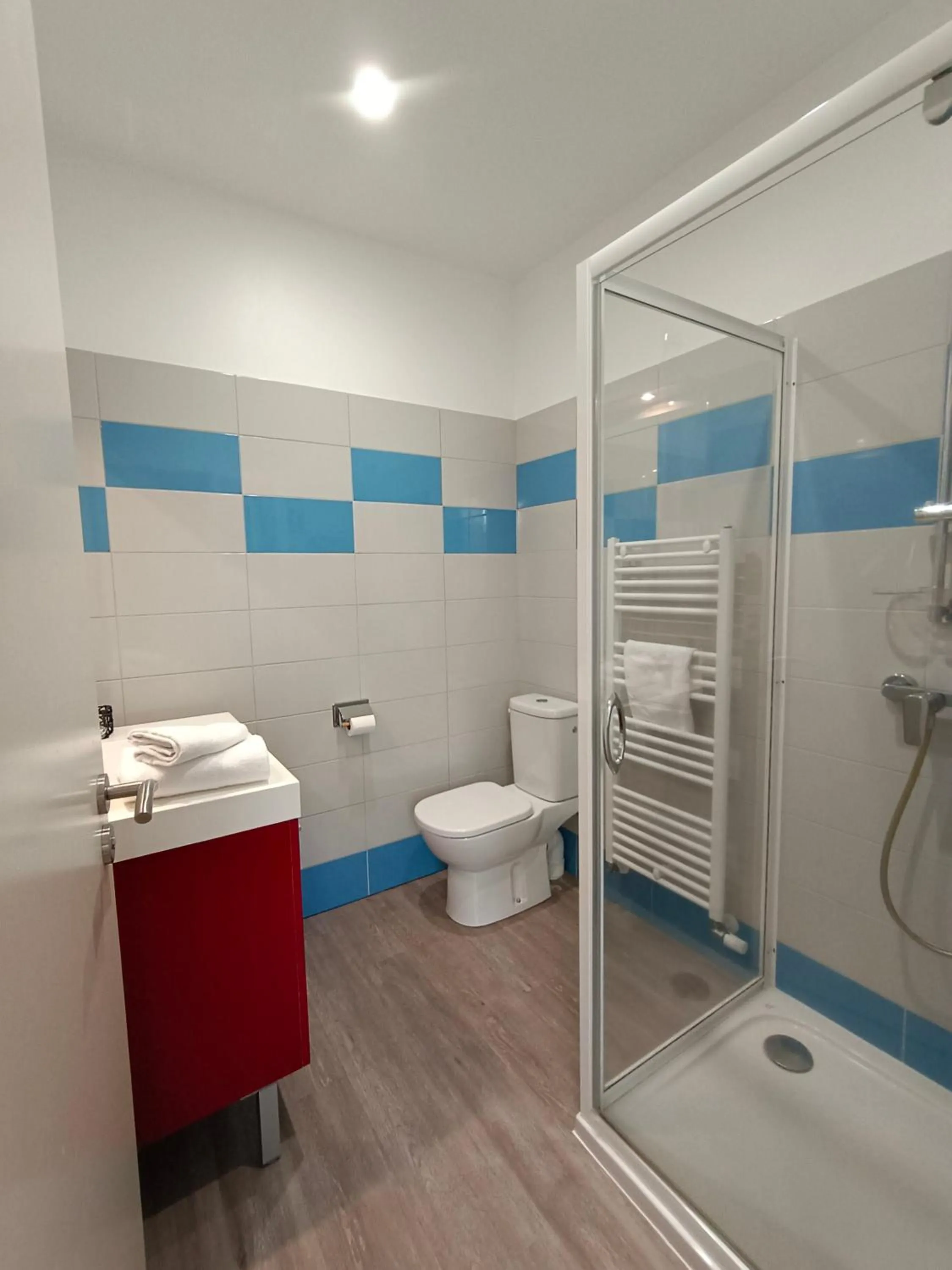 Shower in Appart'Hotel Parc Johan