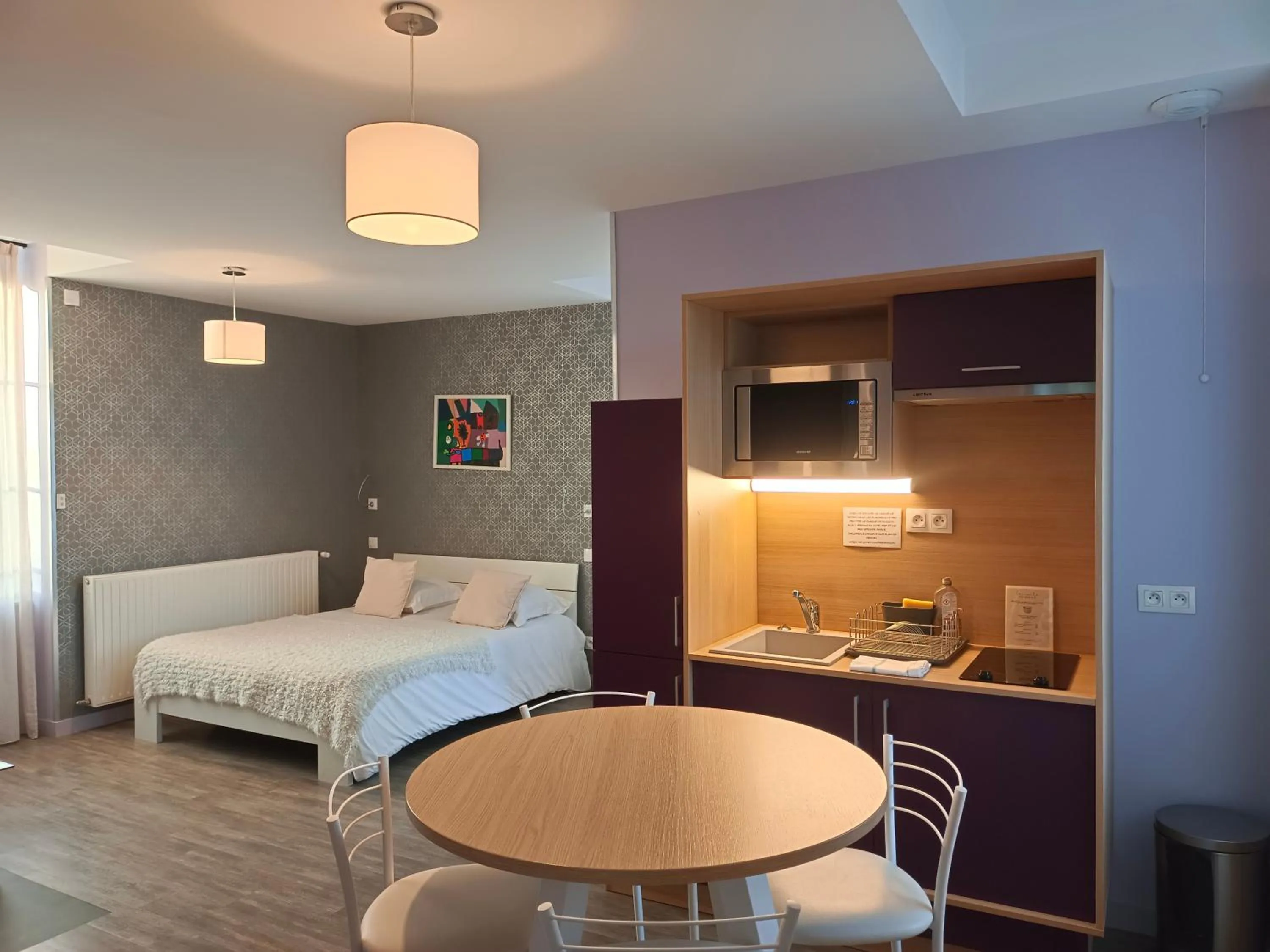 Bed in Appart'Hotel Parc Johan