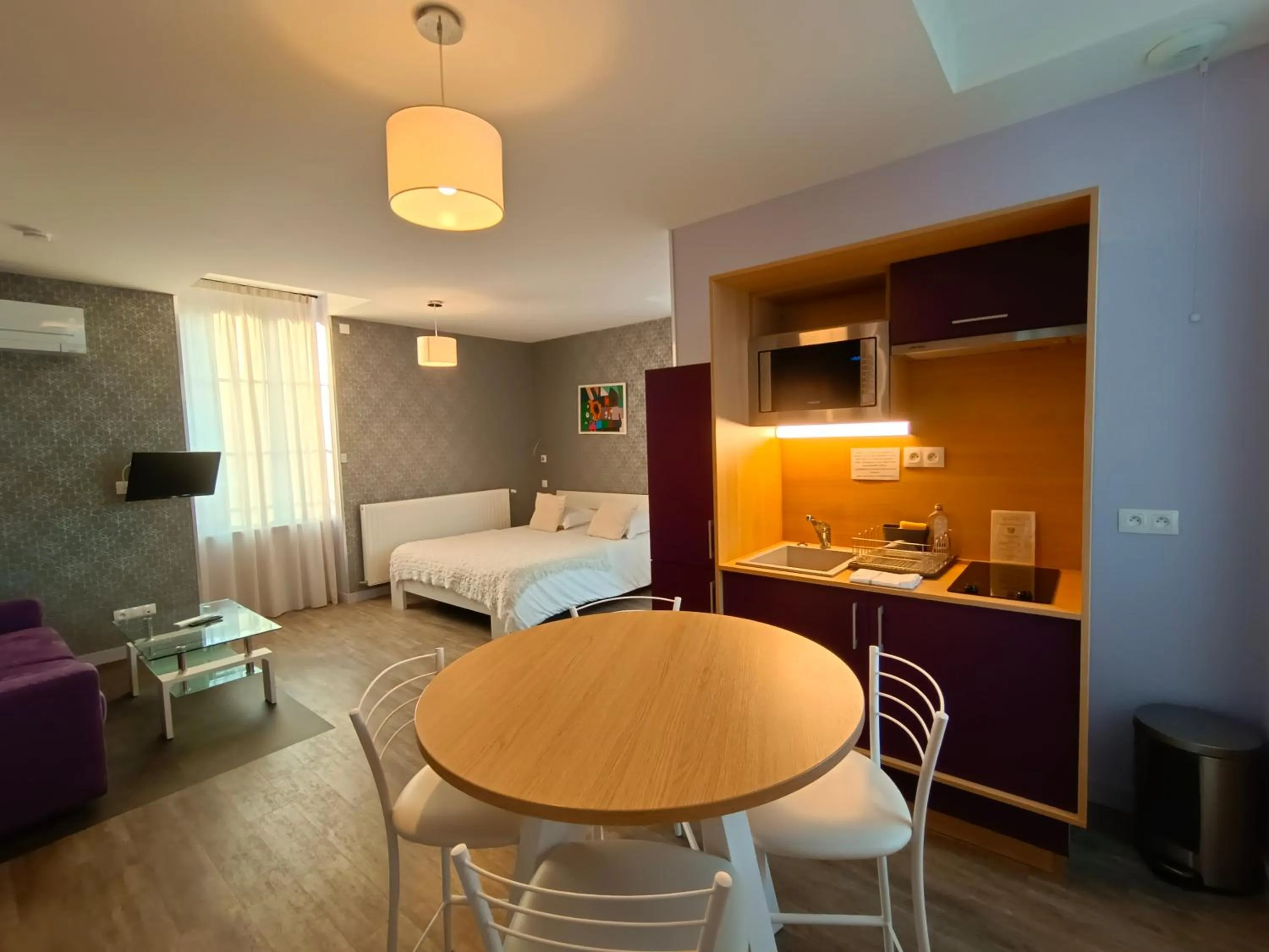 Bed in Appart'Hotel Parc Johan