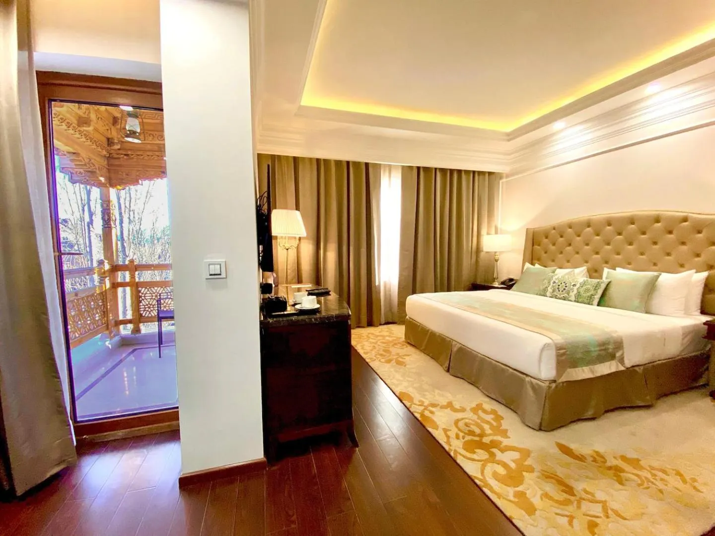 Balcony/Terrace, Bed in The Indus Valley