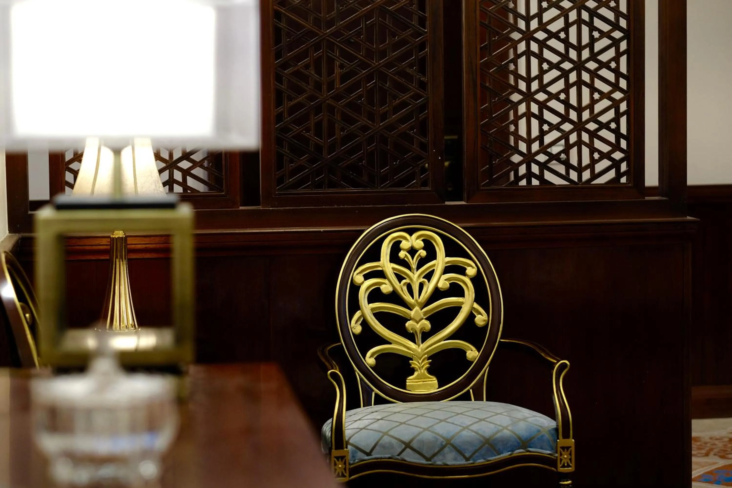 Seating area in The Indus Valley