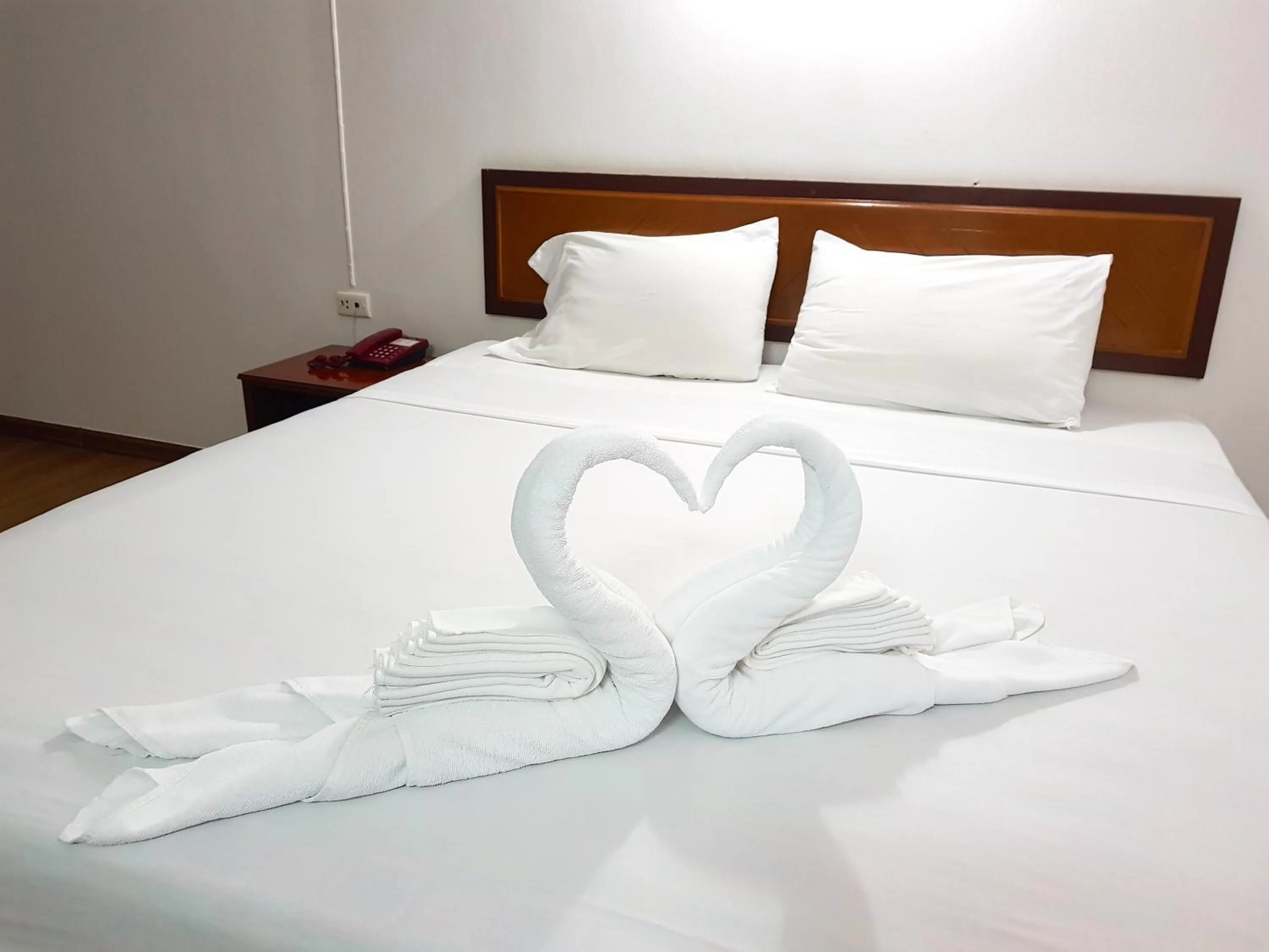 Bed in Wiangwalee Hotel