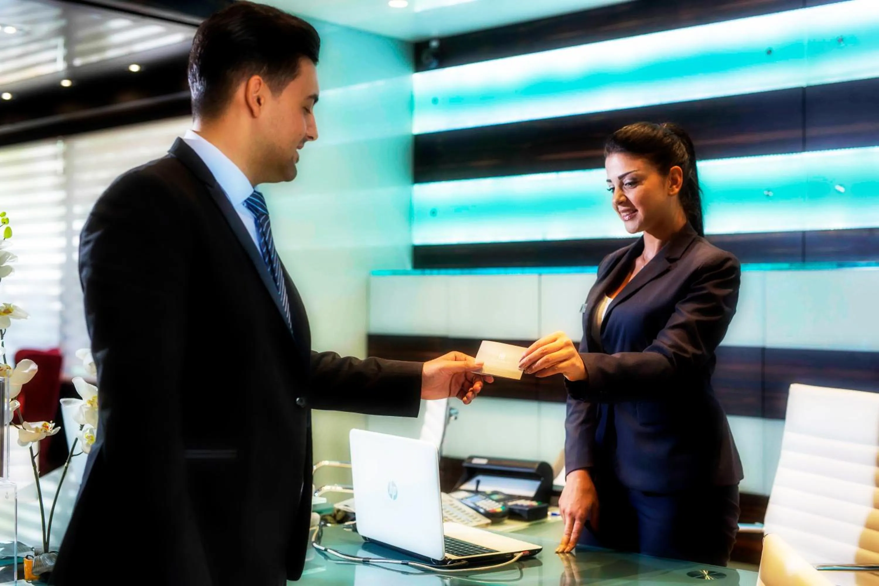 Lobby or reception in Imperial Suites Hotel