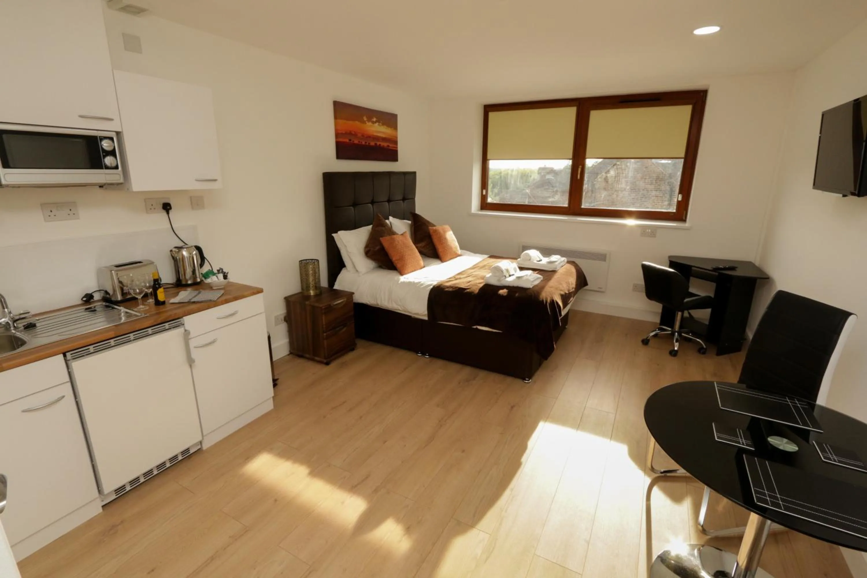 Bed in Trafalgar House