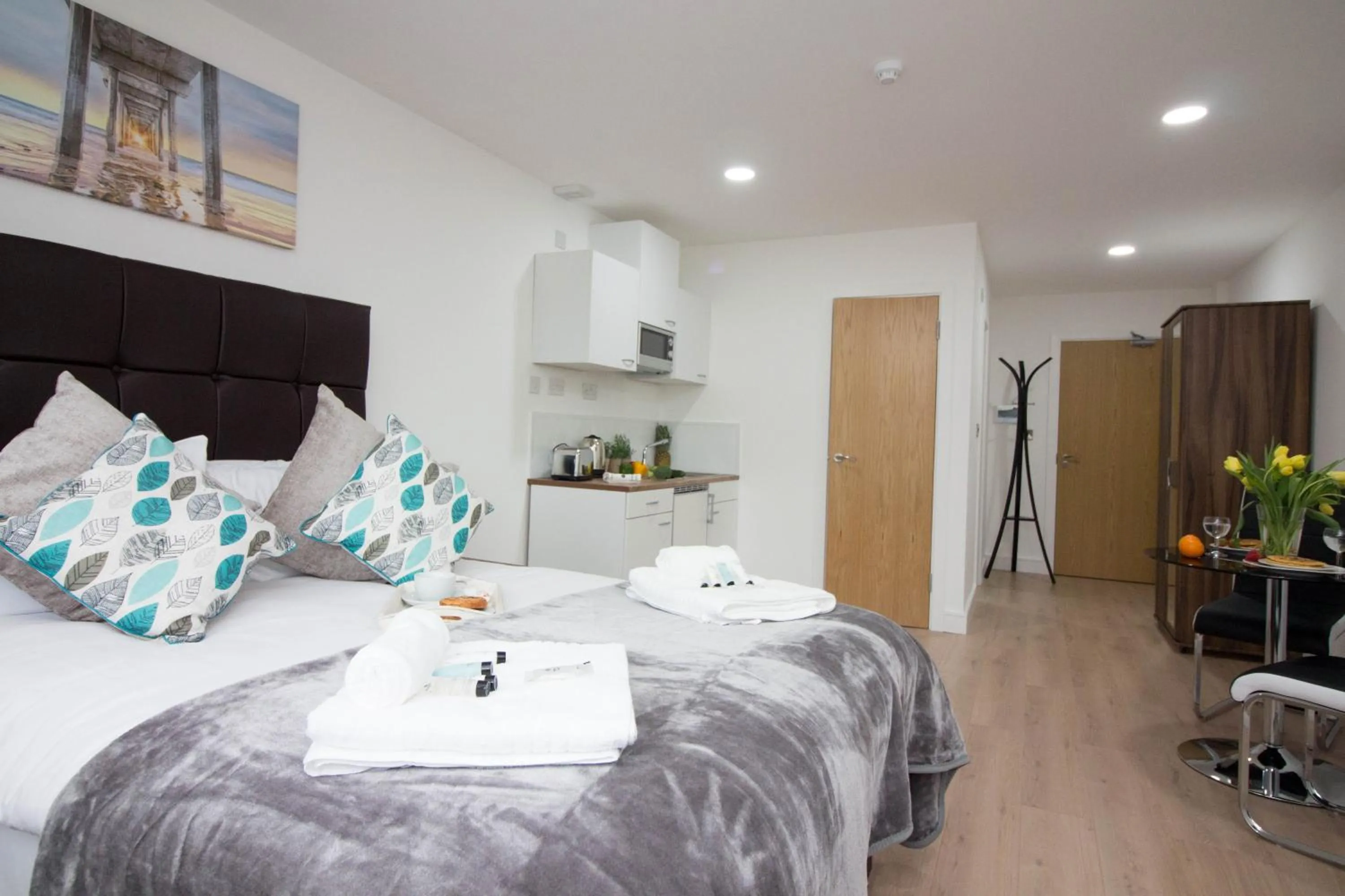 Bed in Trafalgar House