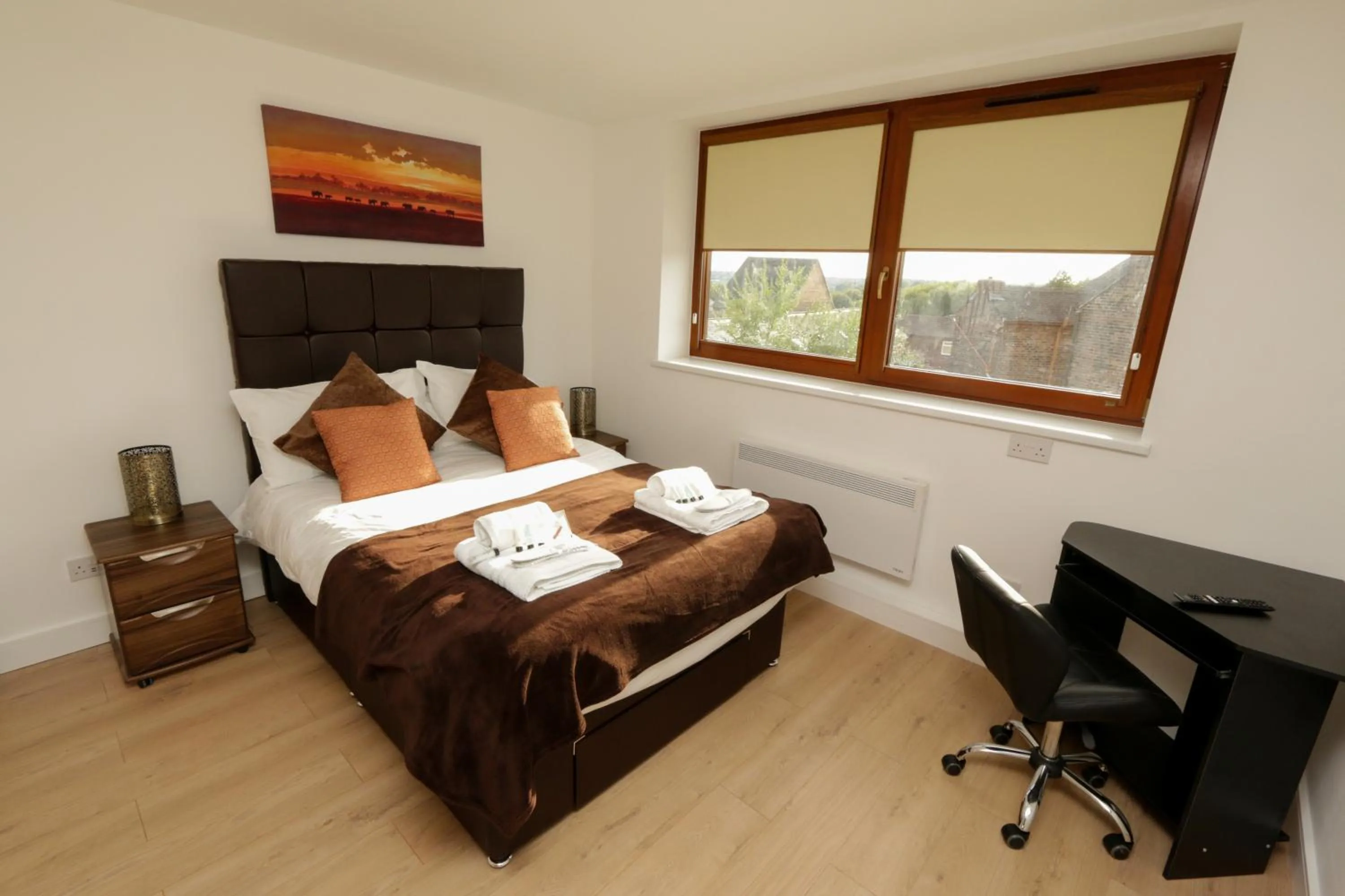 Bed in Trafalgar House