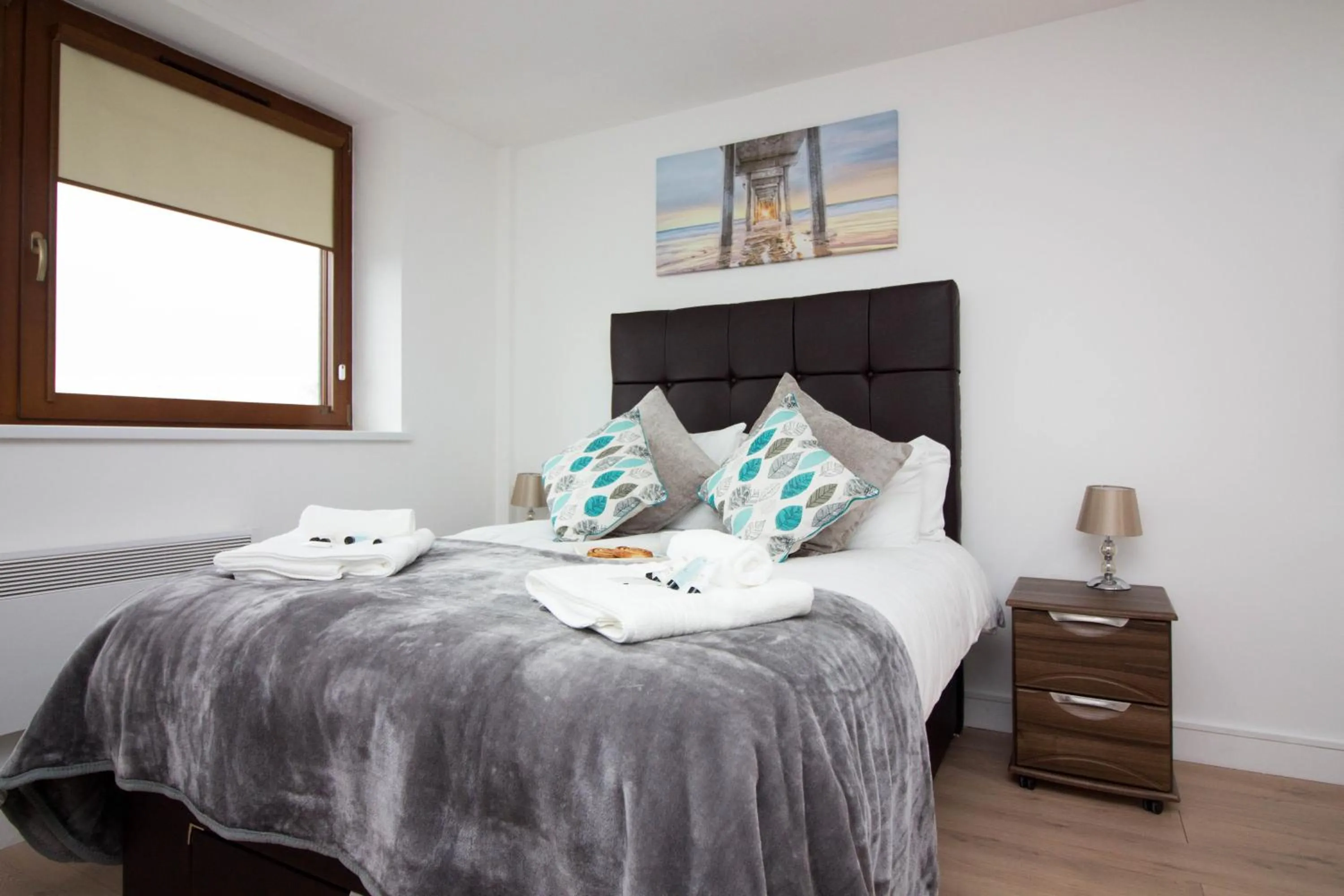 Bed in Trafalgar House