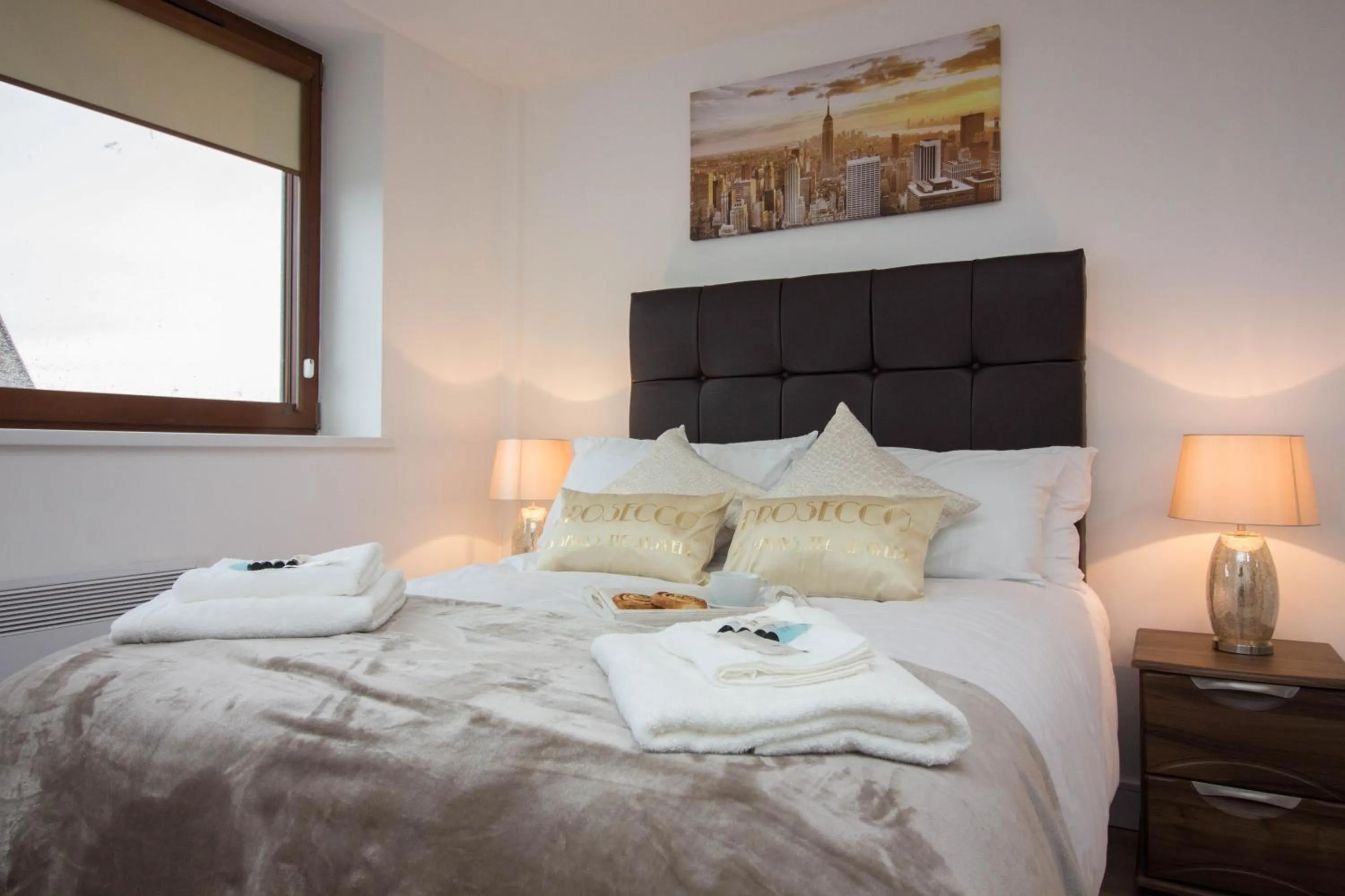 Bed in Trafalgar House