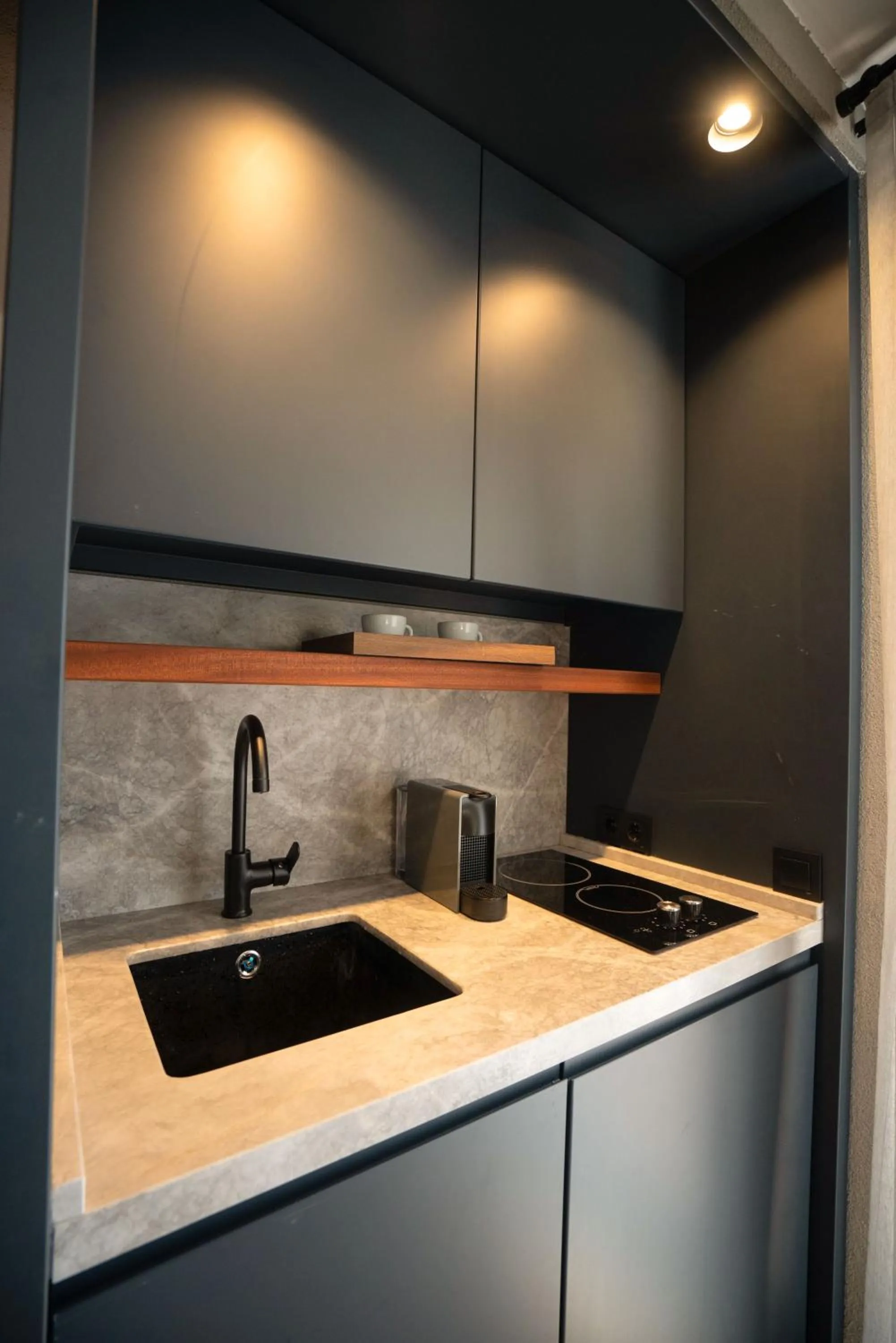 Kitchen or kitchenette in Alp Suites Pinehill