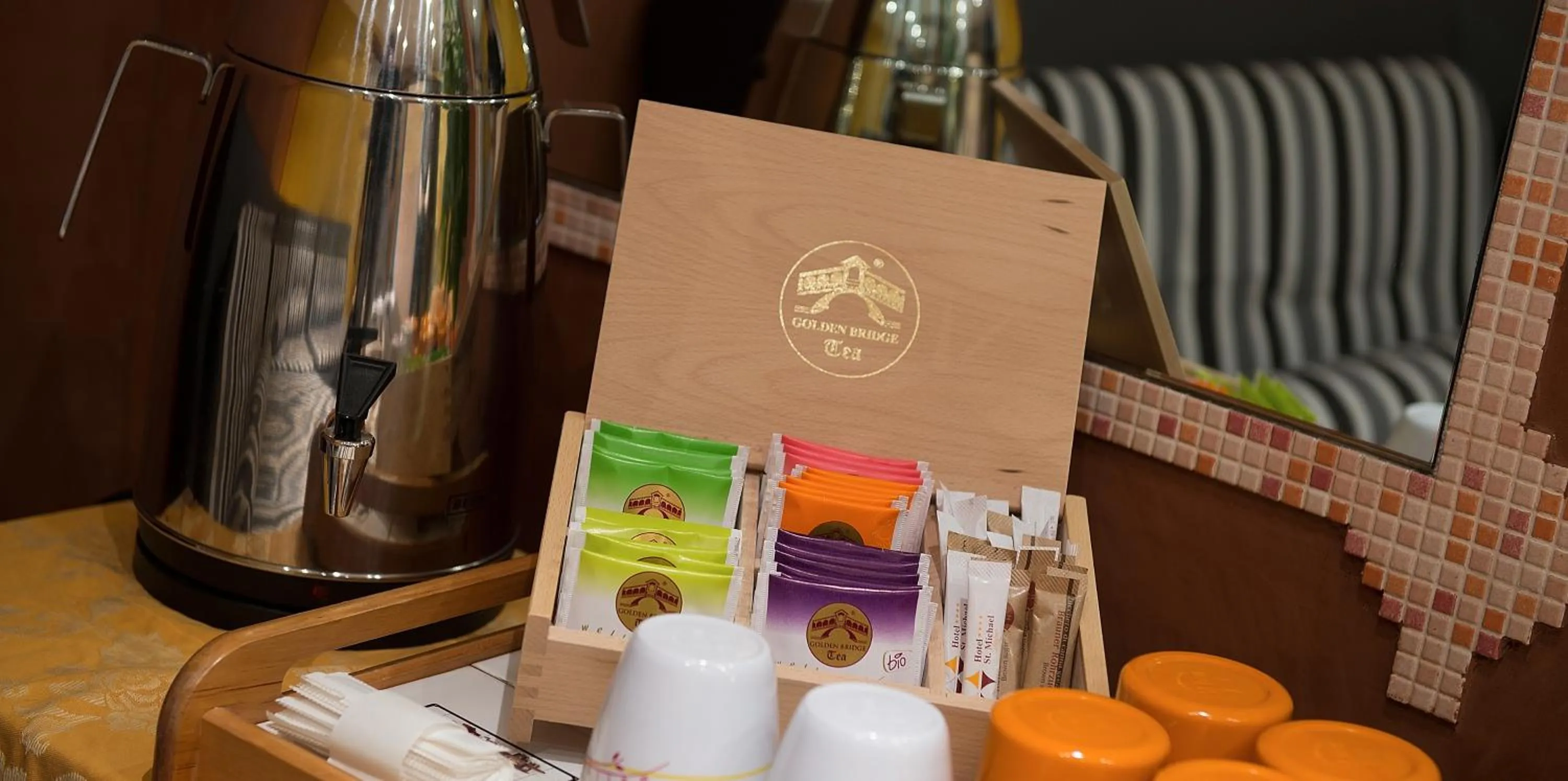 Coffee/tea facilities in Hotel St. Michael