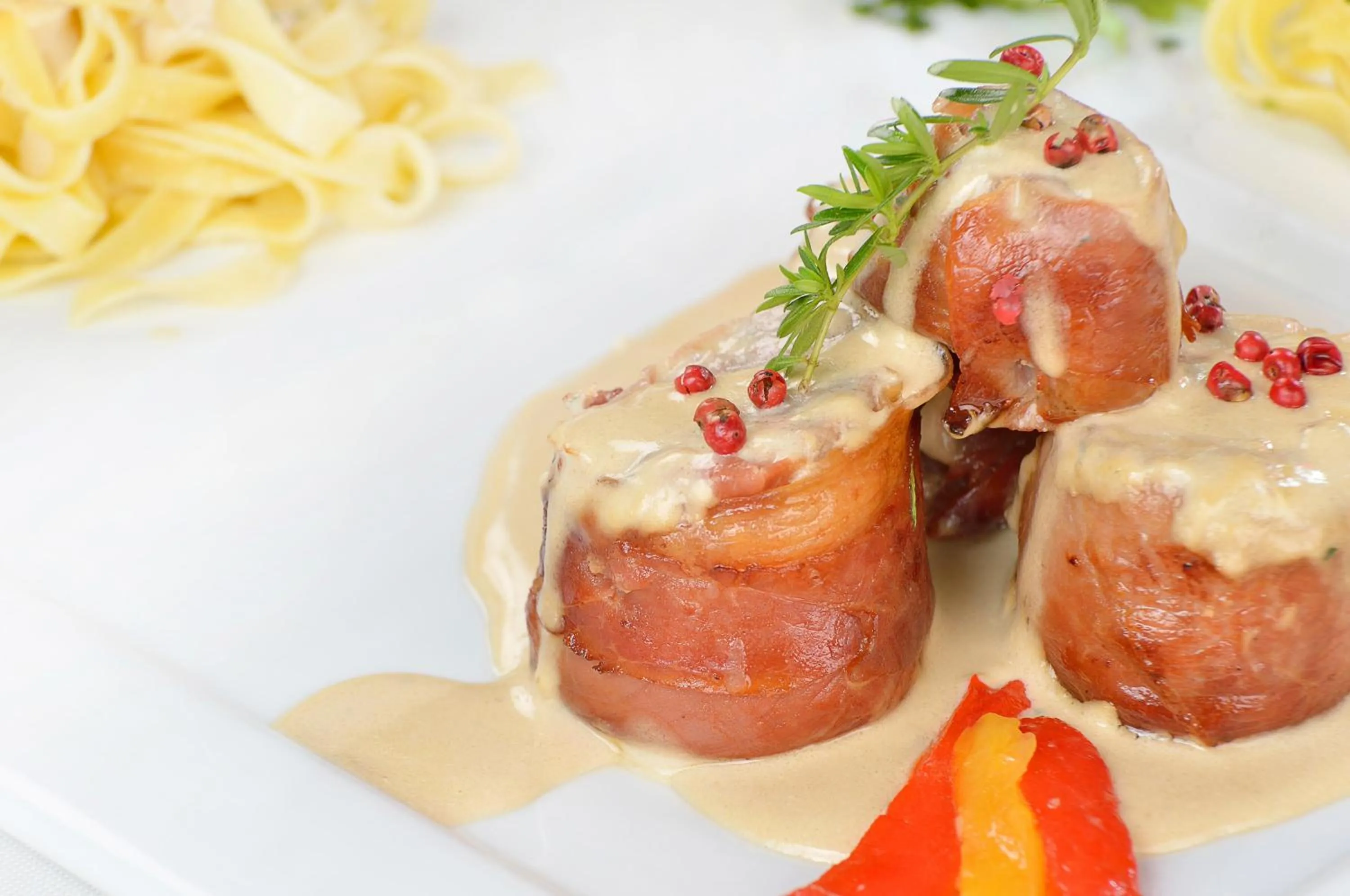 Food close-up in Enavlion Hotel