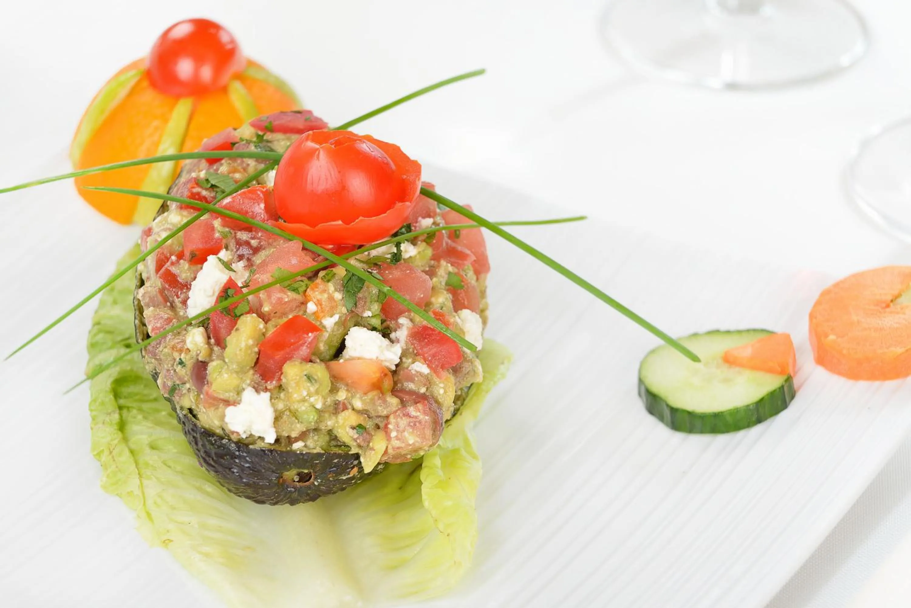 Food close-up in Enavlion Hotel