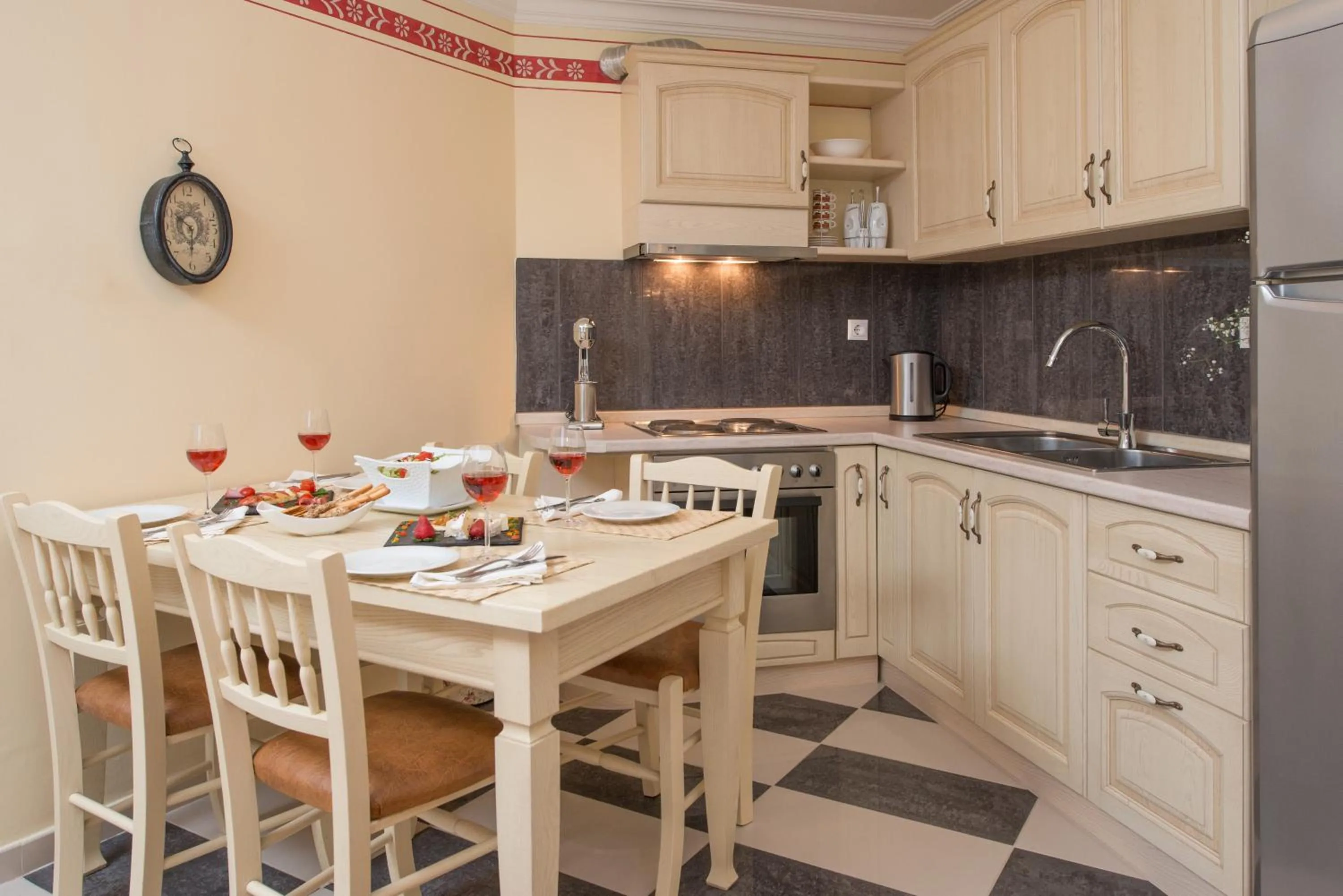 Dining area in Enavlion Hotel