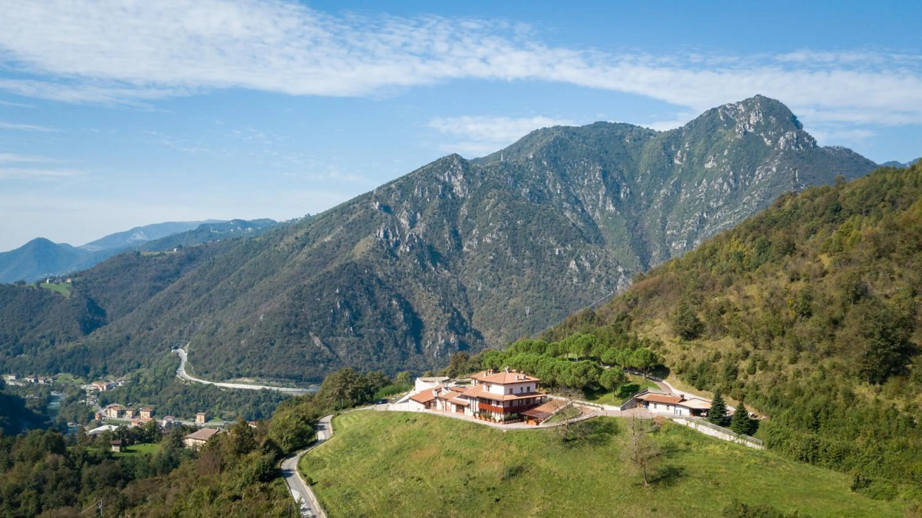 Mountain view in Resort Ninfea San Pellegrino Terme