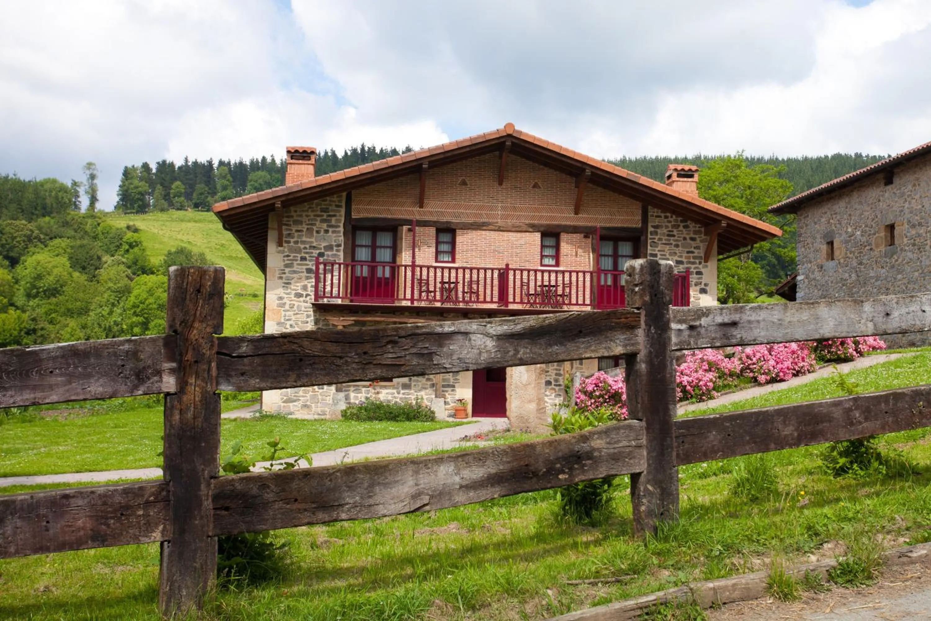 Property building in Casa Rural Etxegorri