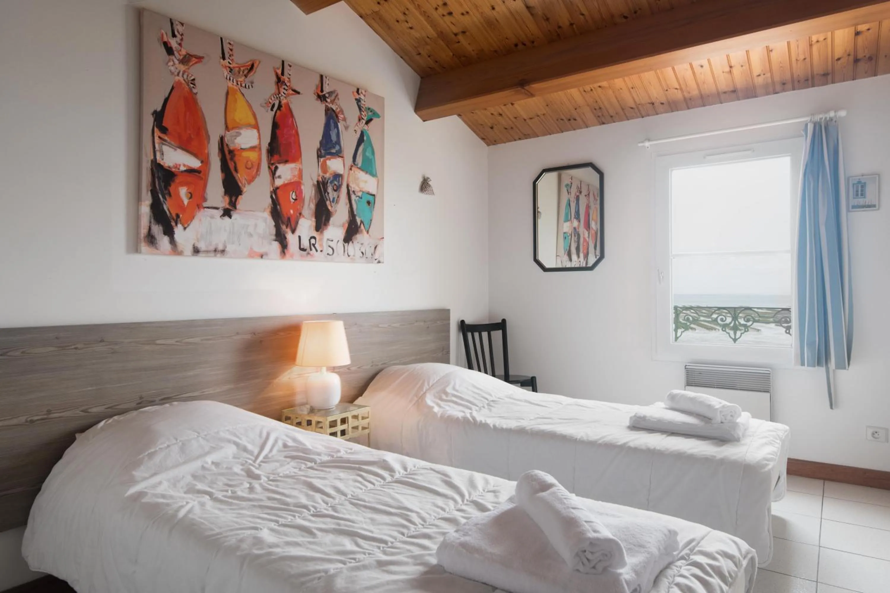 Photo of the whole room, Bed in Maison Trémiere