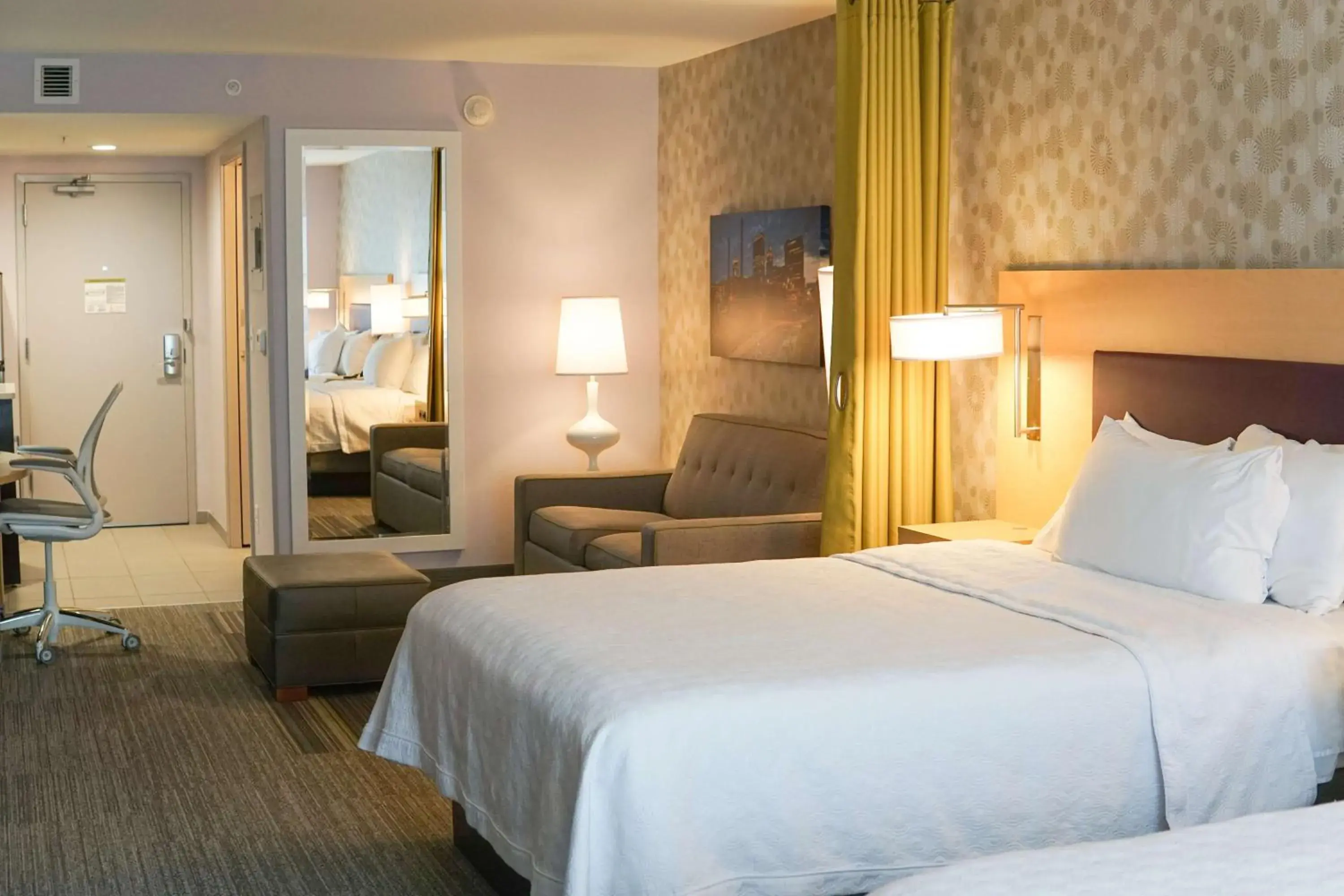 Queen Studio with Two Queen Beds - Non-Smoking in Home2 Suites By Hilton Winston-Salem Hanes Mall Queen Studio with Two Queen Beds - Non-Smoking in Home2 Suites By Hilton Winston-Salem Hanes Mall