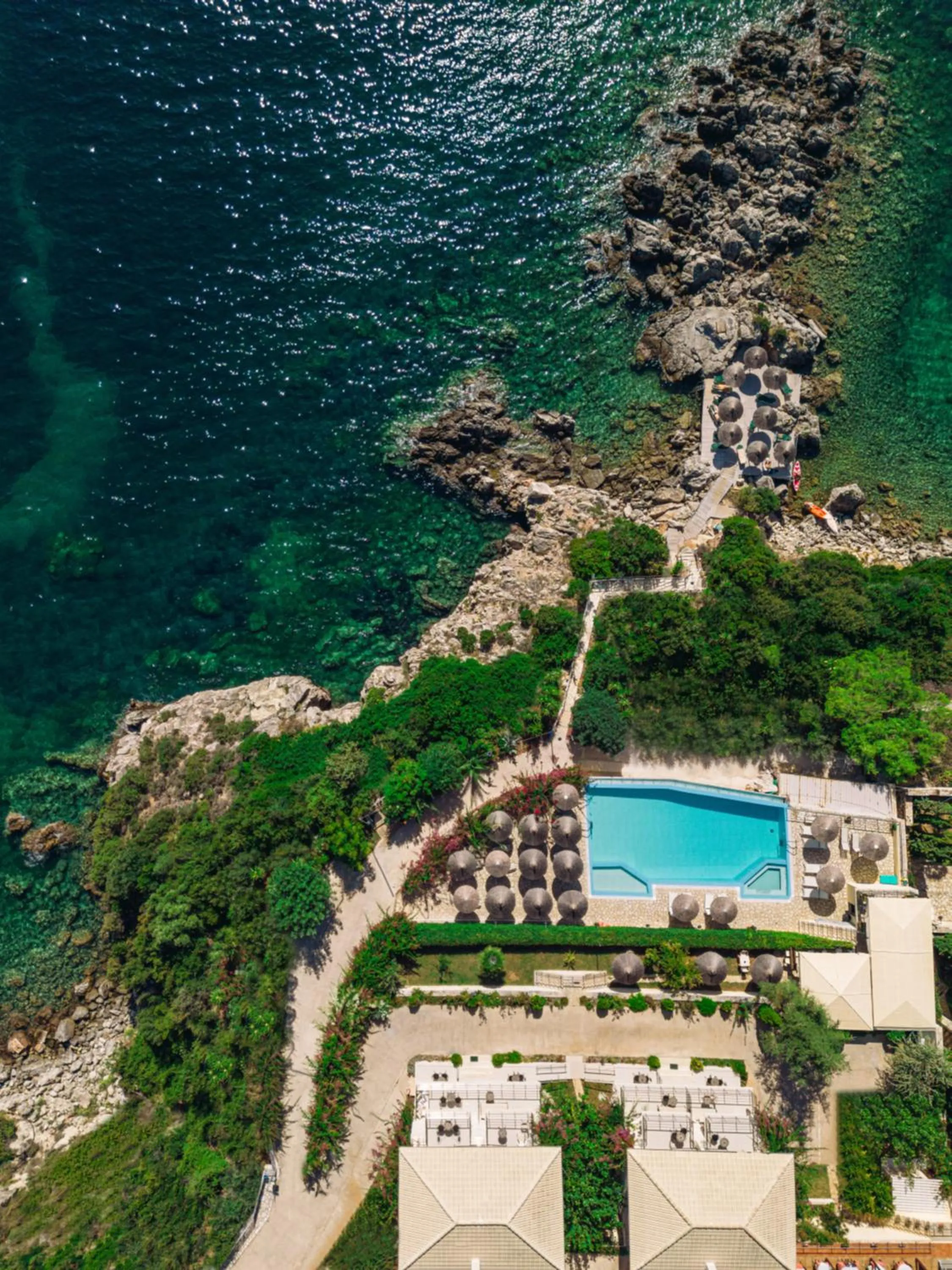 Bird's eye view in Costa Smeralda