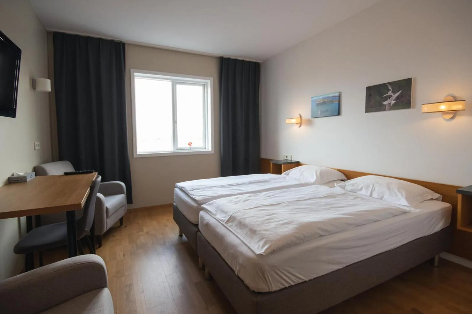 Bedroom in Hótel Búrfell