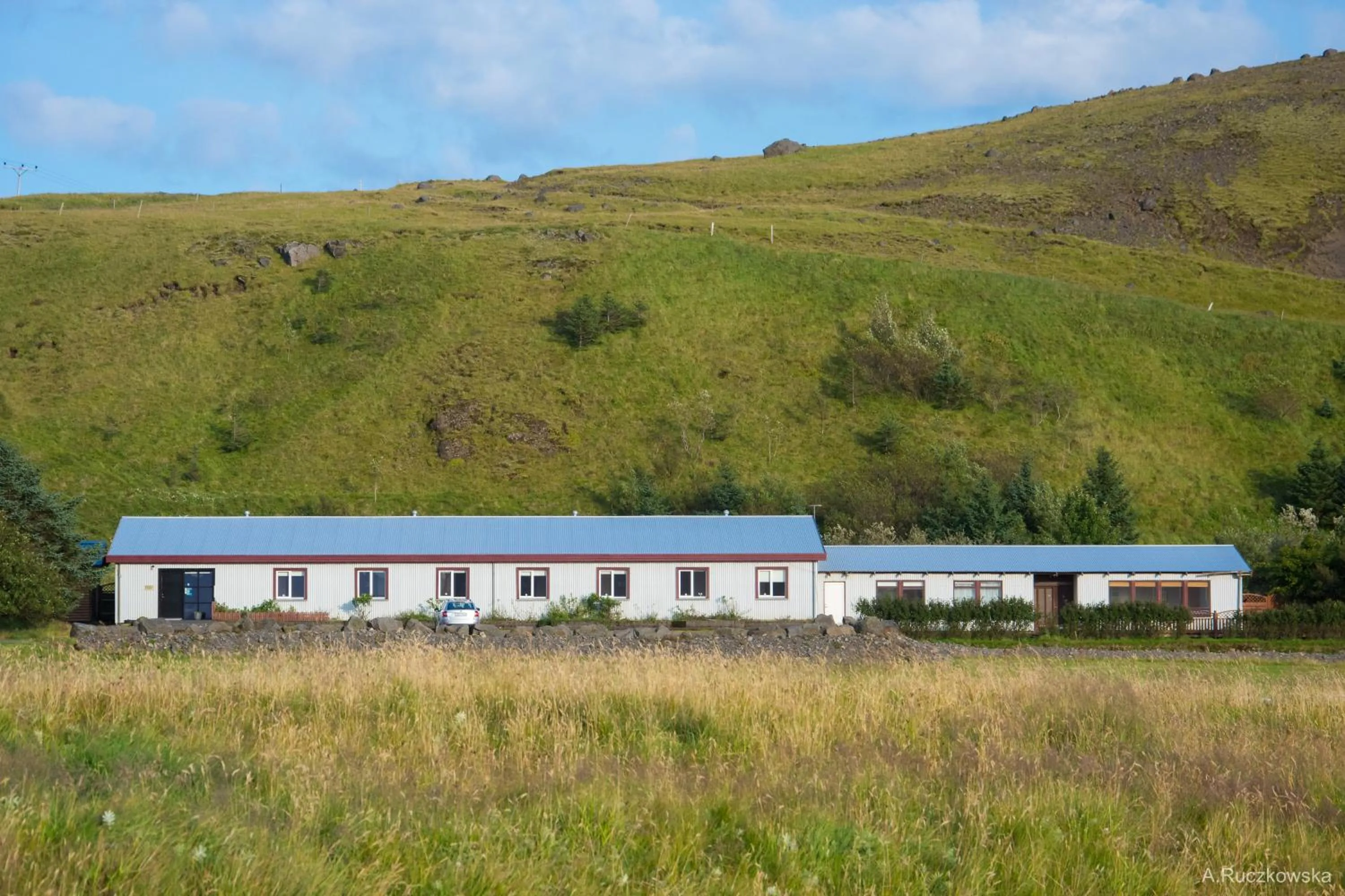 Facade/entrance in Hótel Búrfell