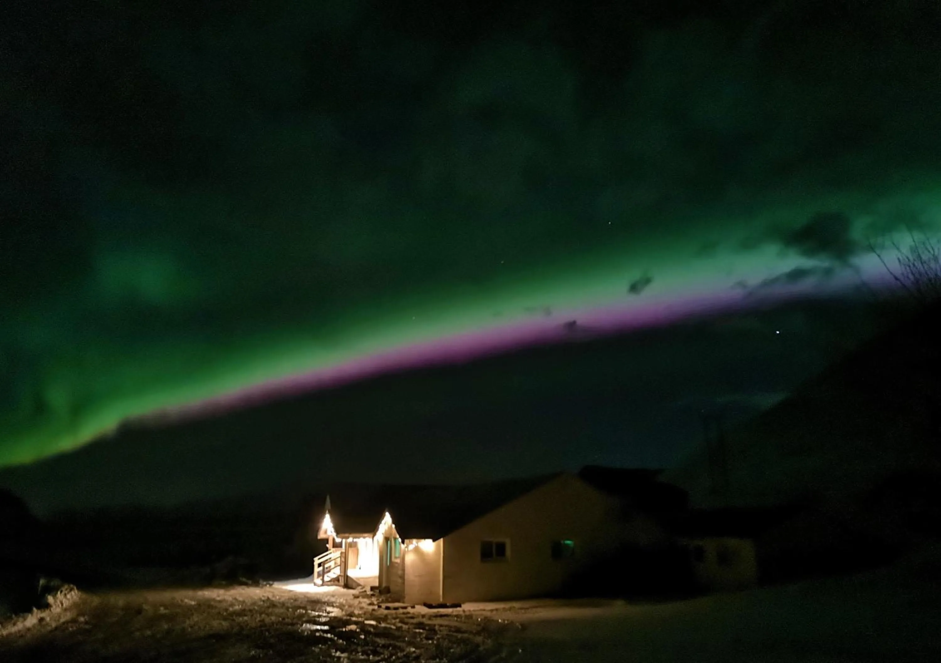 Restaurant/places to eat in Hótel Búrfell