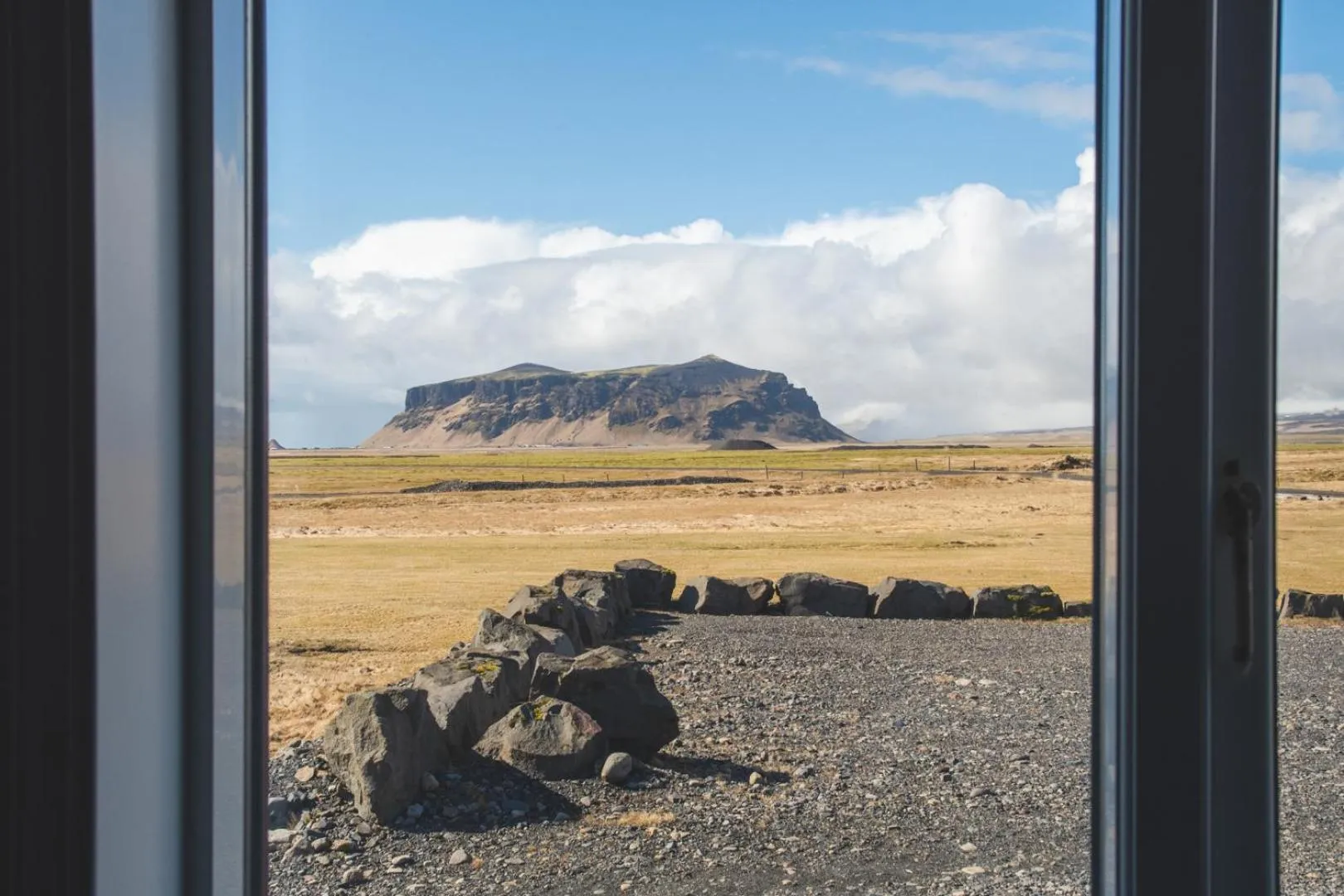 Mountain view in Hótel Búrfell