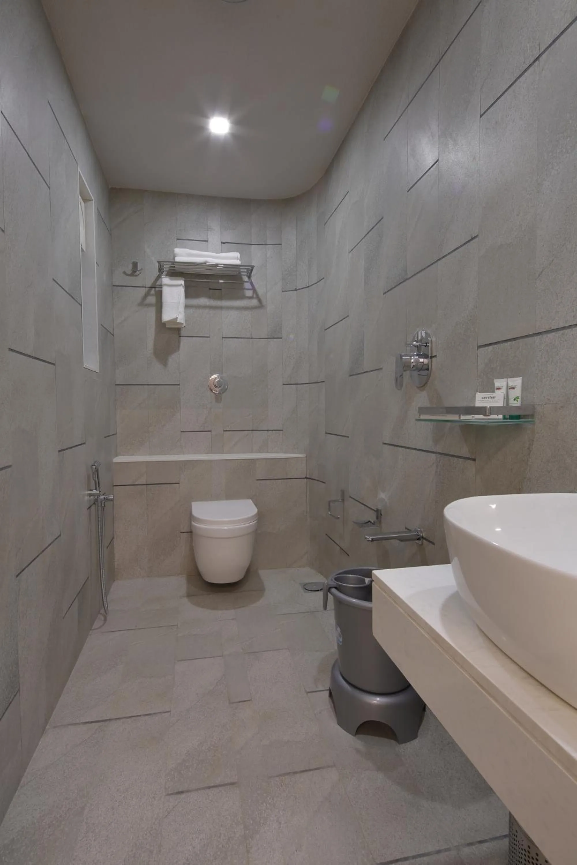 Toilet in Hotel Carrefour