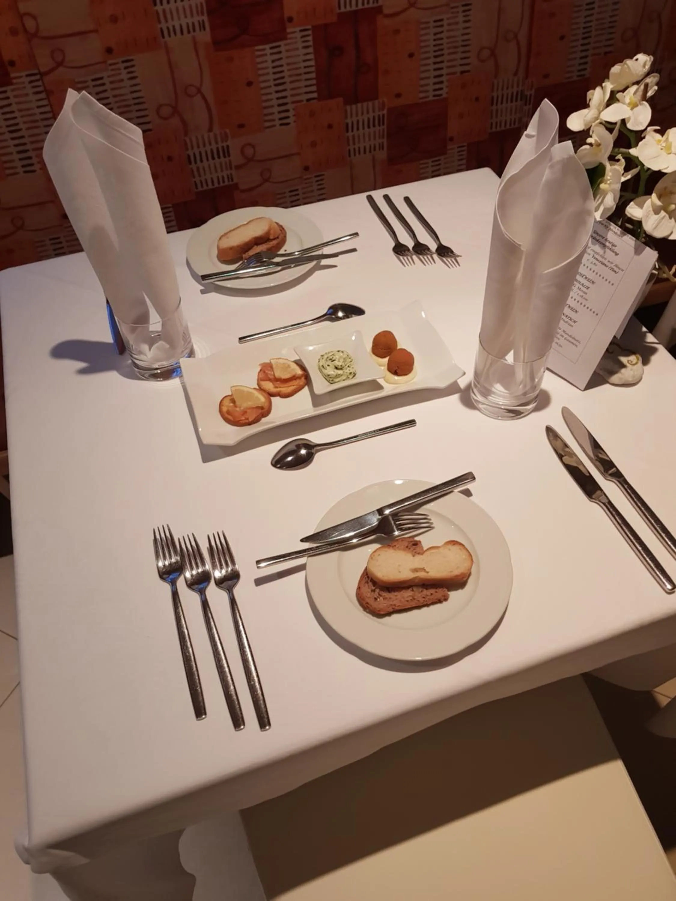 Food close-up in Hotel FleurAlp