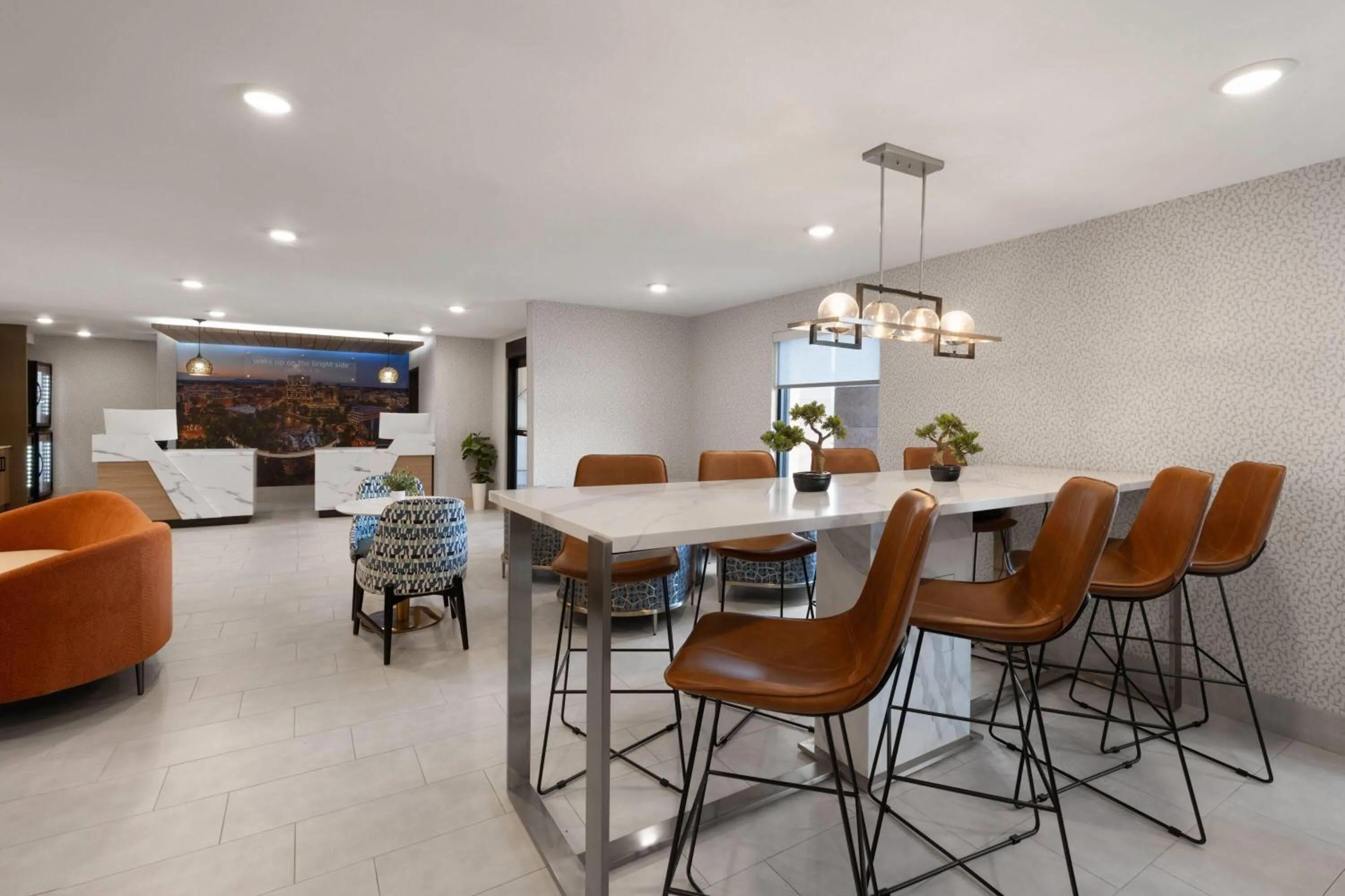 Lobby or reception in La Quinta Inn & Suites by Wyndham Greenville Woodruff Rd