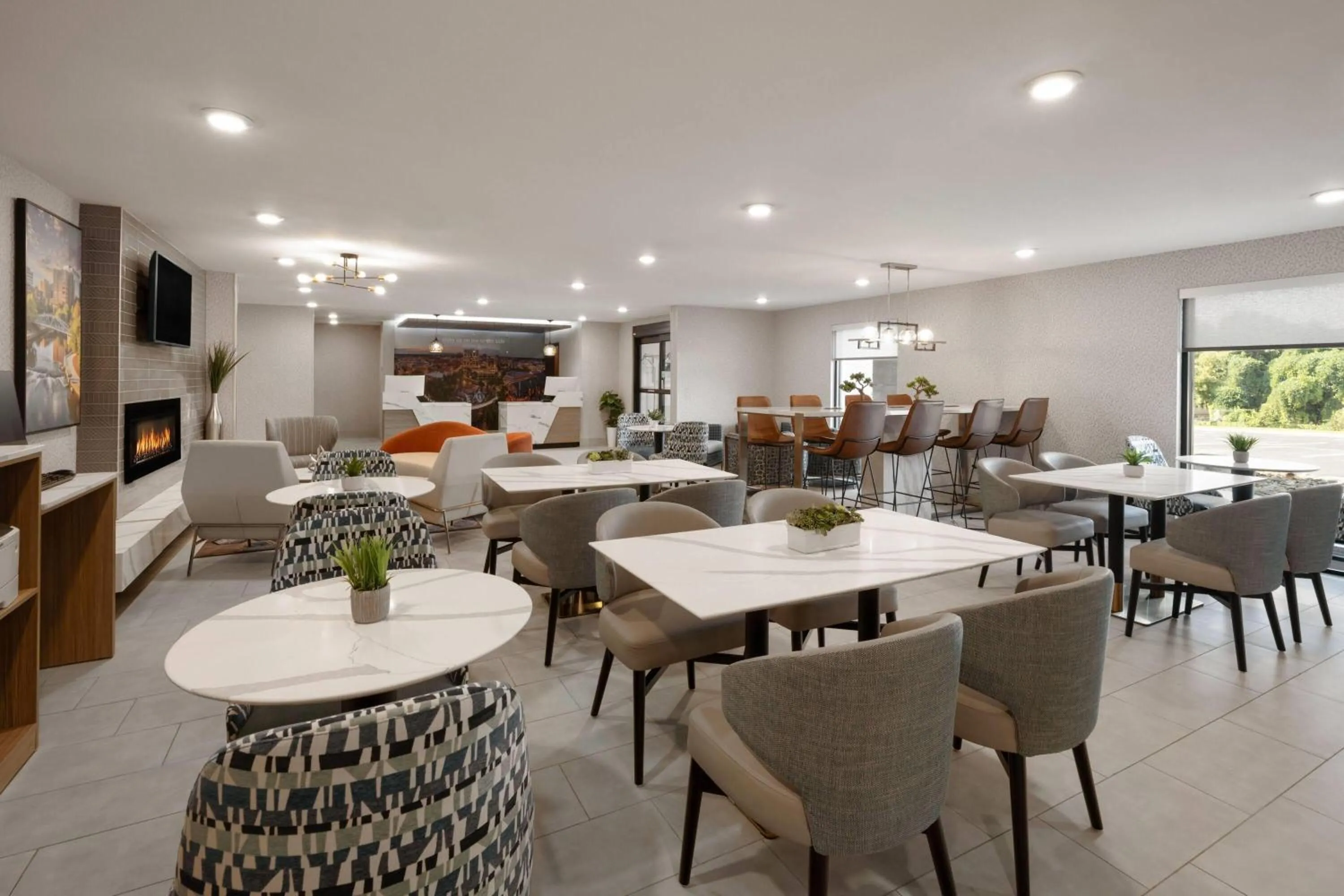 Breakfast in La Quinta Inn & Suites by Wyndham Greenville Woodruff Rd