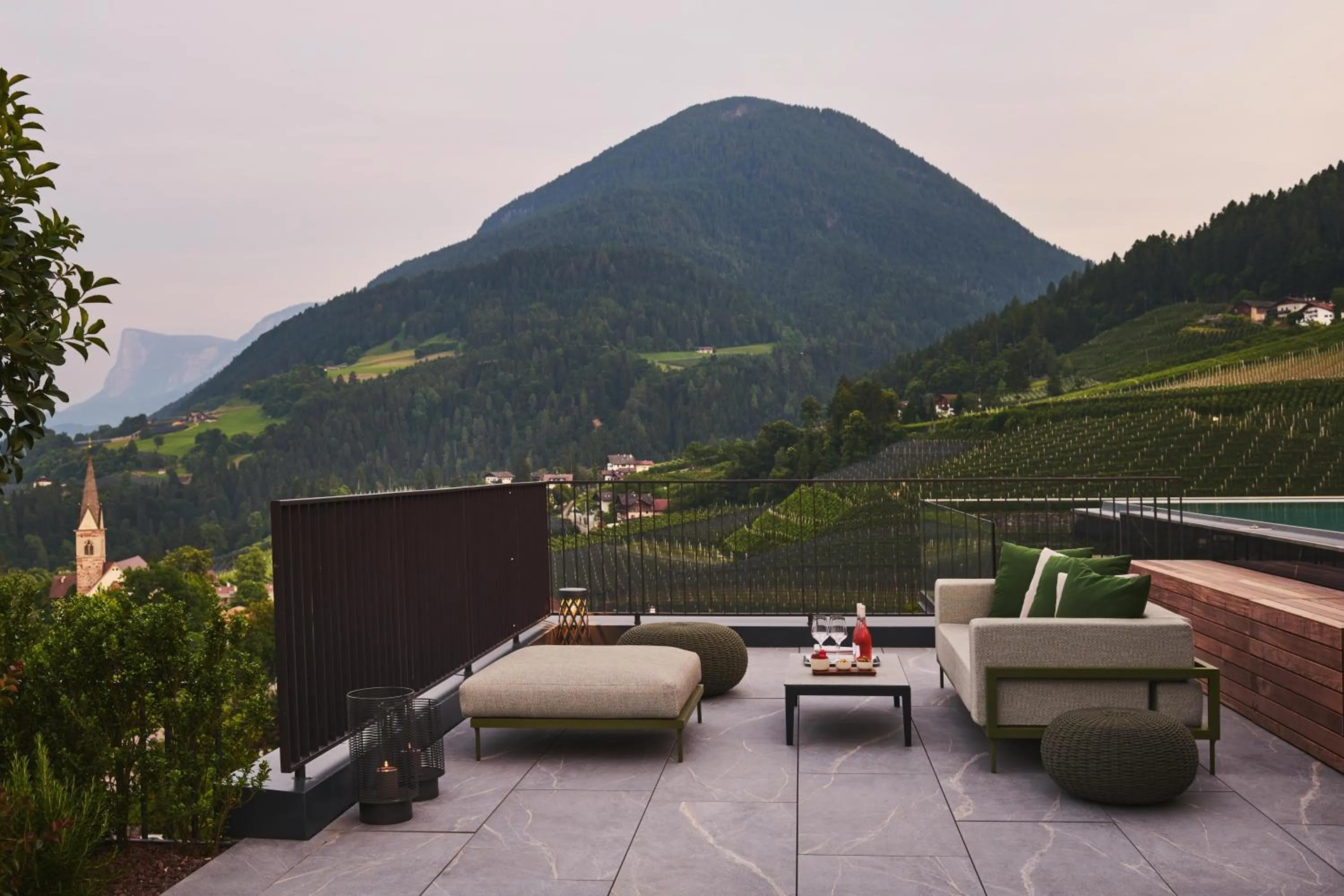 Balcony/Terrace in ALPIANA - green luxury Dolce Vita Hotel