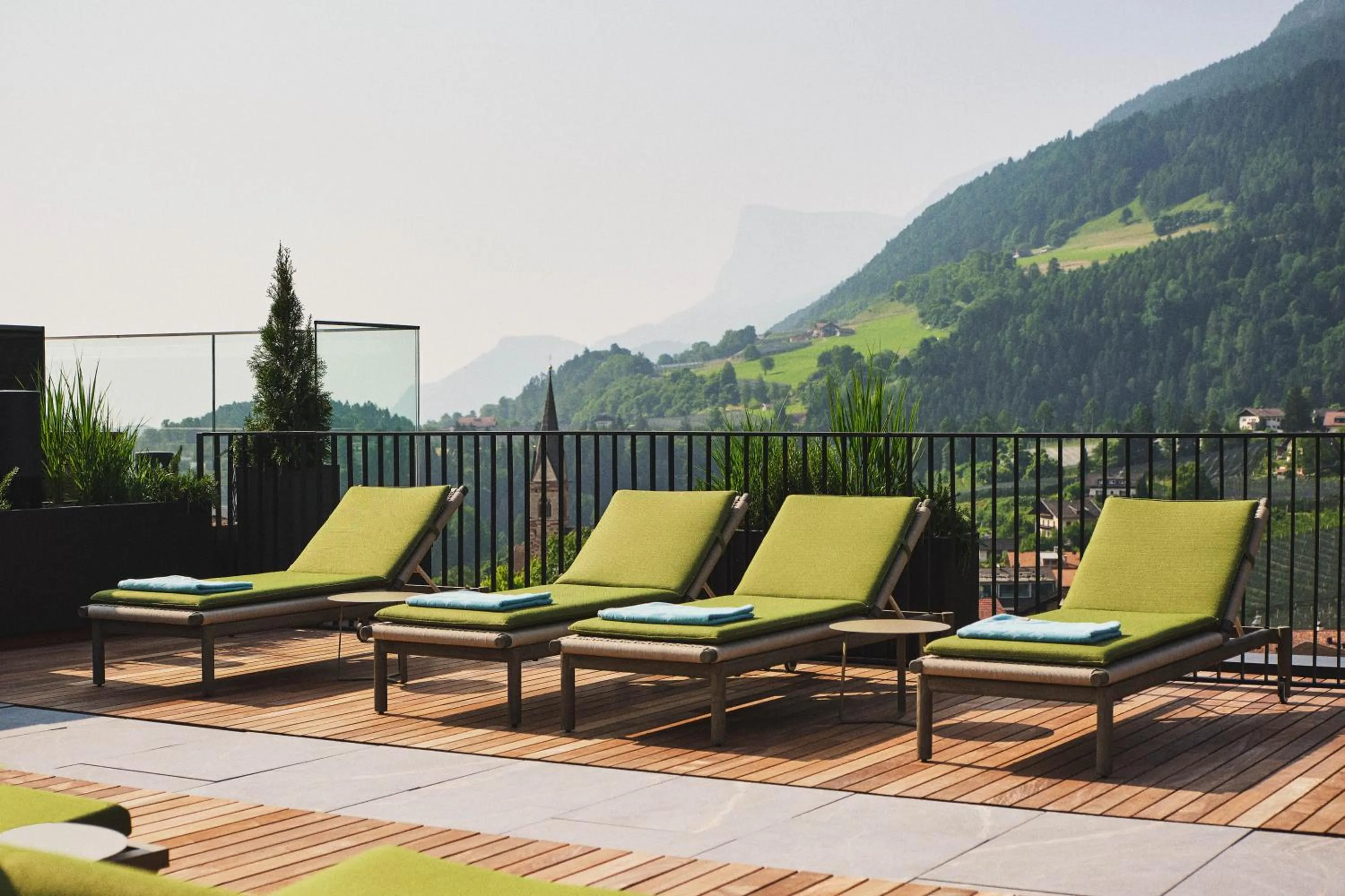 Balcony/Terrace in ALPIANA - green luxury Dolce Vita Hotel