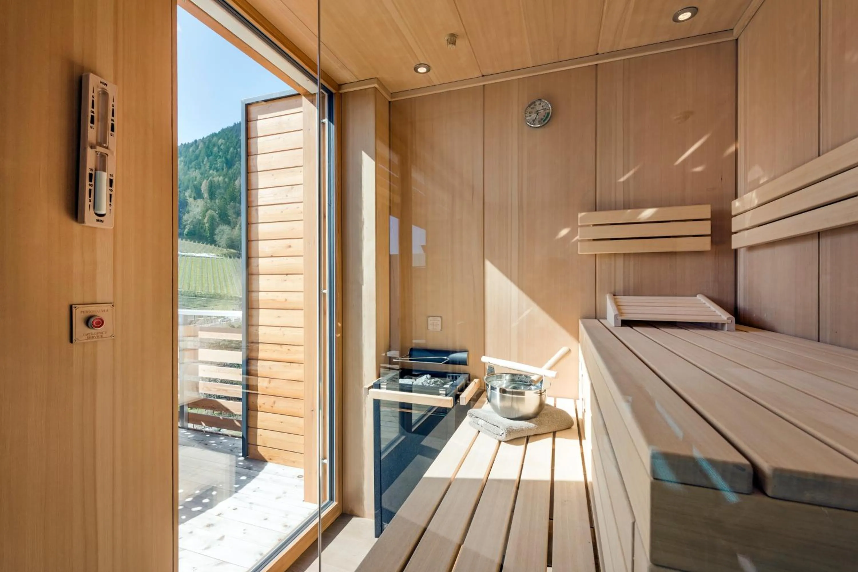 Sauna in ALPIANA - green luxury Dolce Vita Hotel