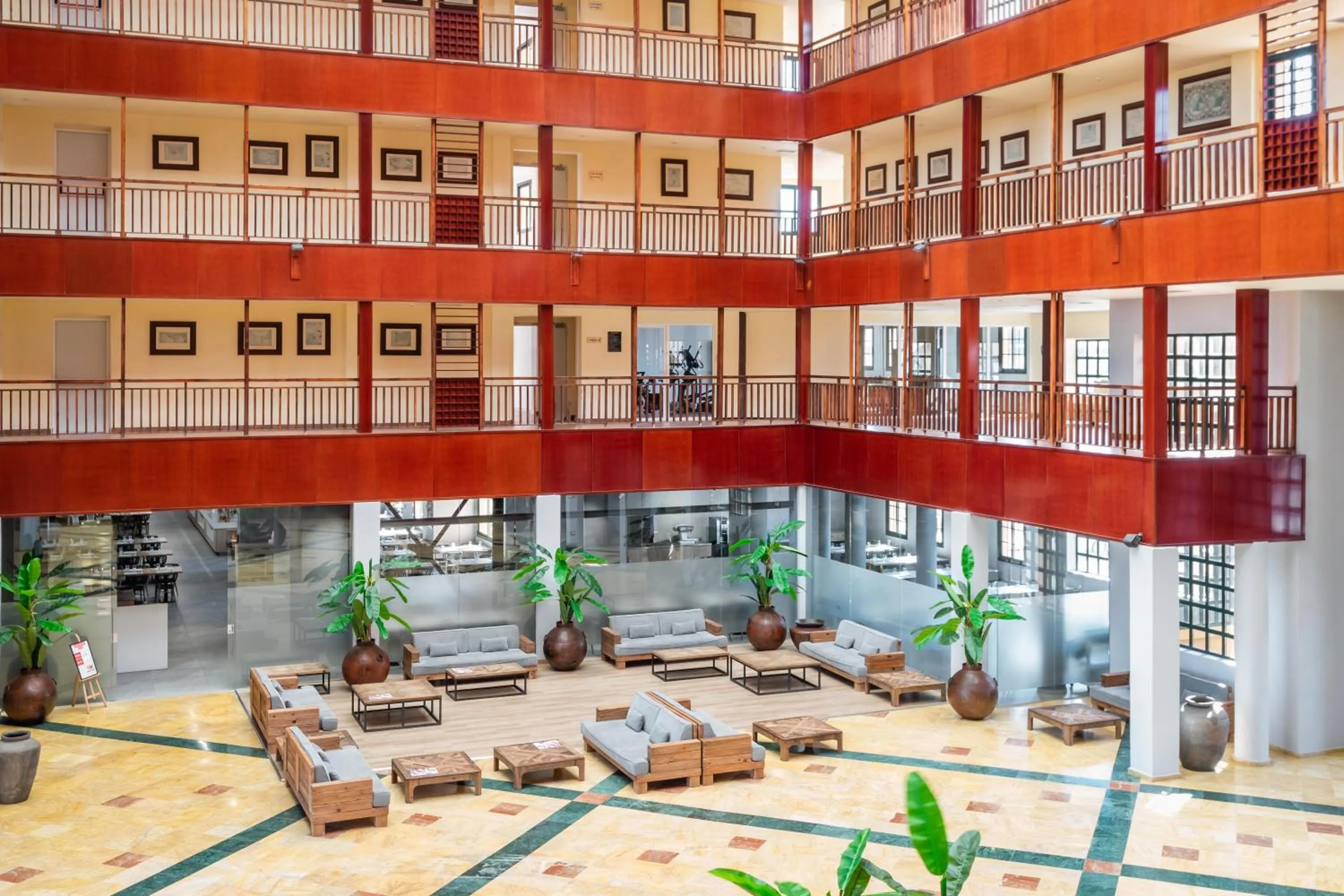 Lobby or reception in ALEGRIA Colonial Mar Aquafun