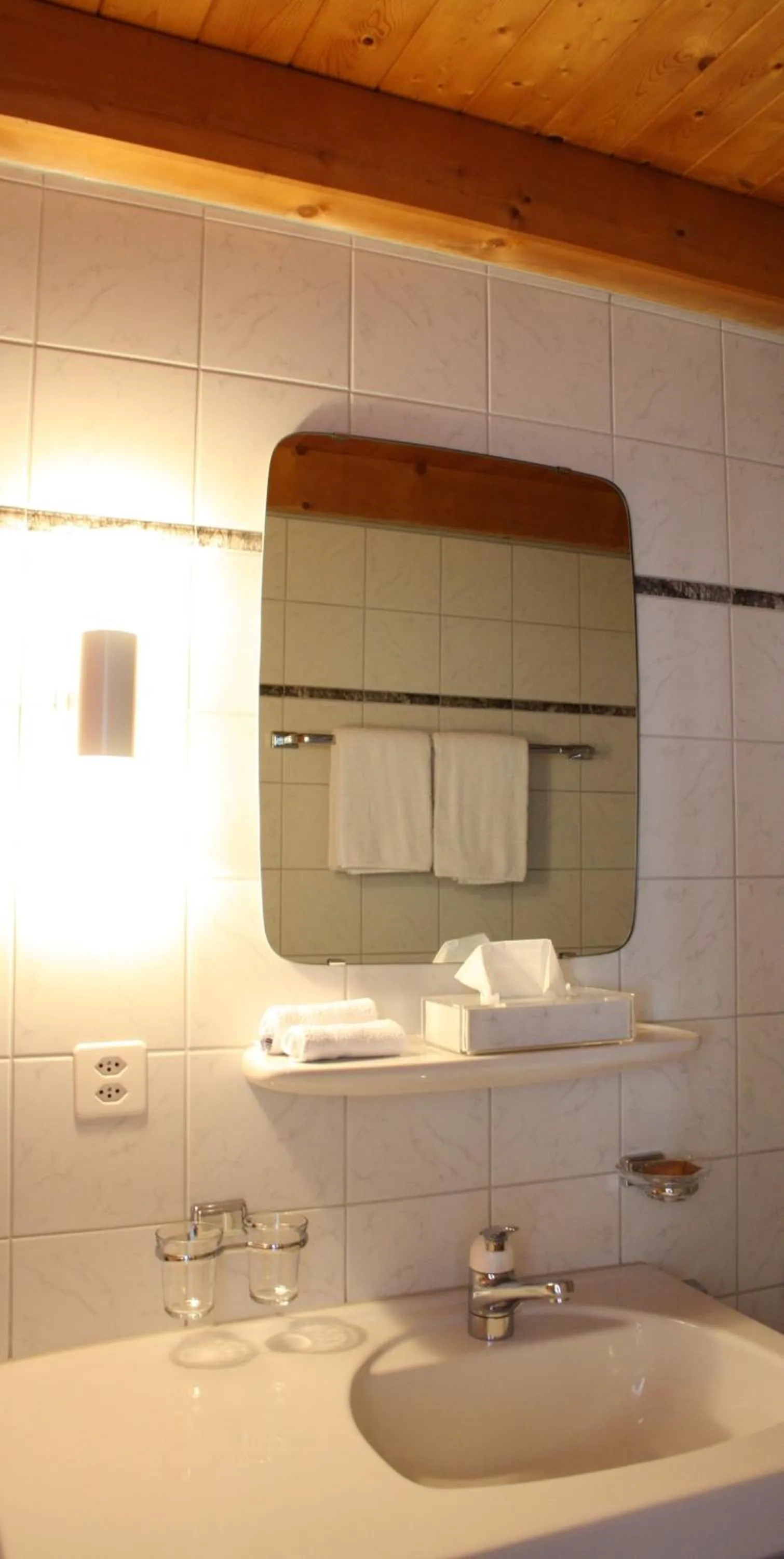 Bathroom in Hotel Alpina