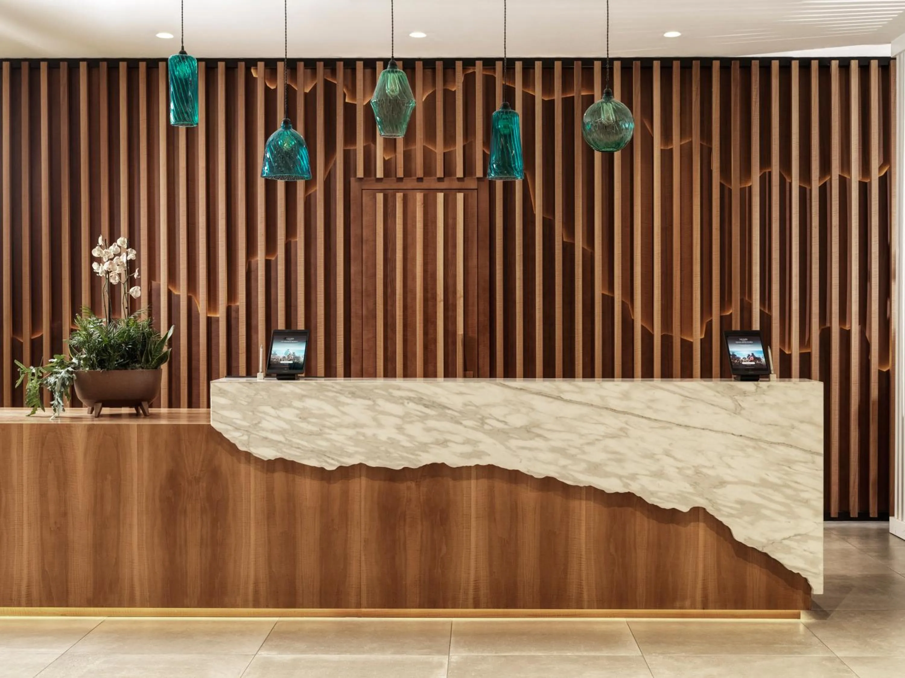 Lobby or reception in The Chedi Luštica Bay