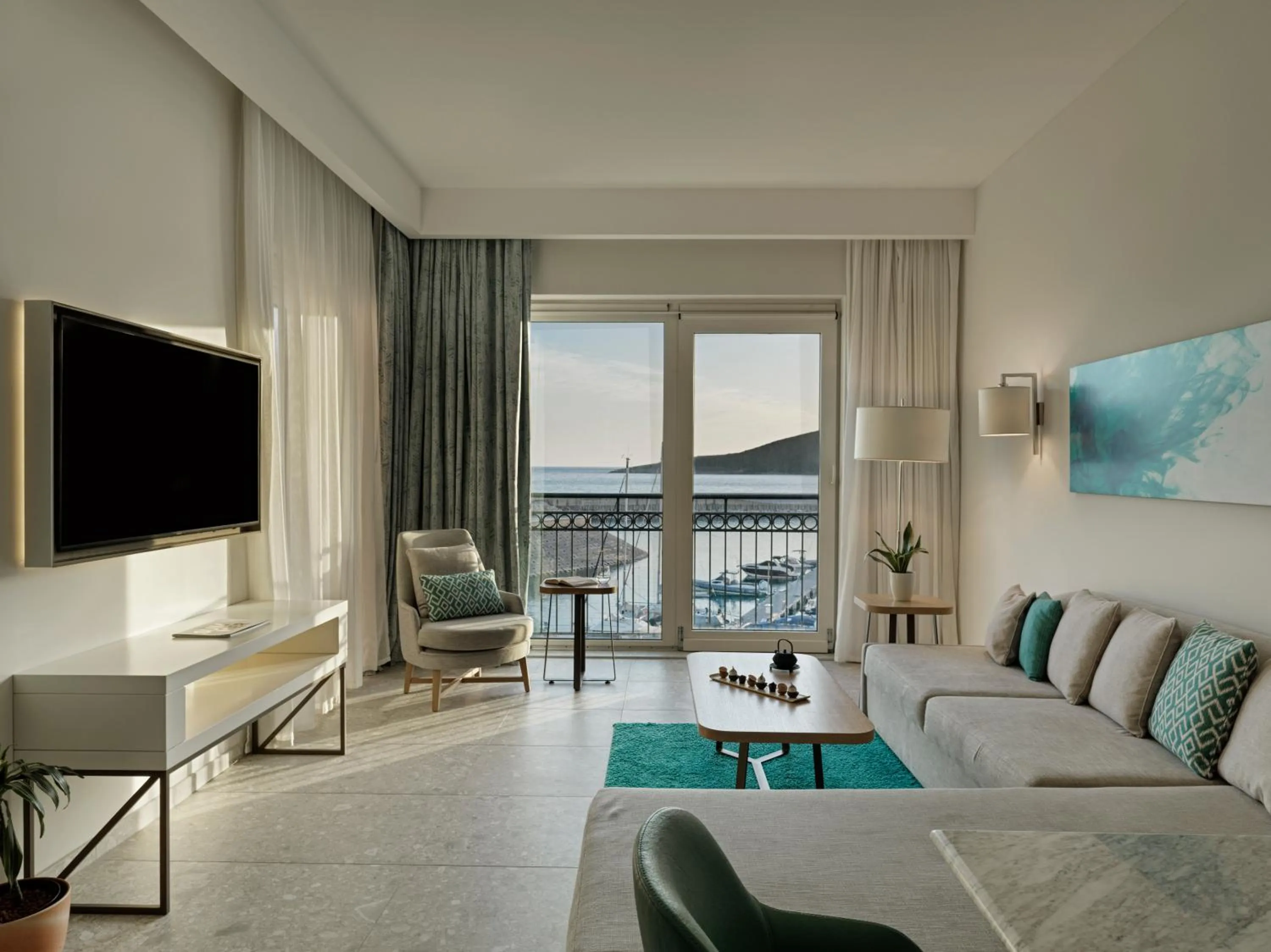 Living room in The Chedi Luštica Bay