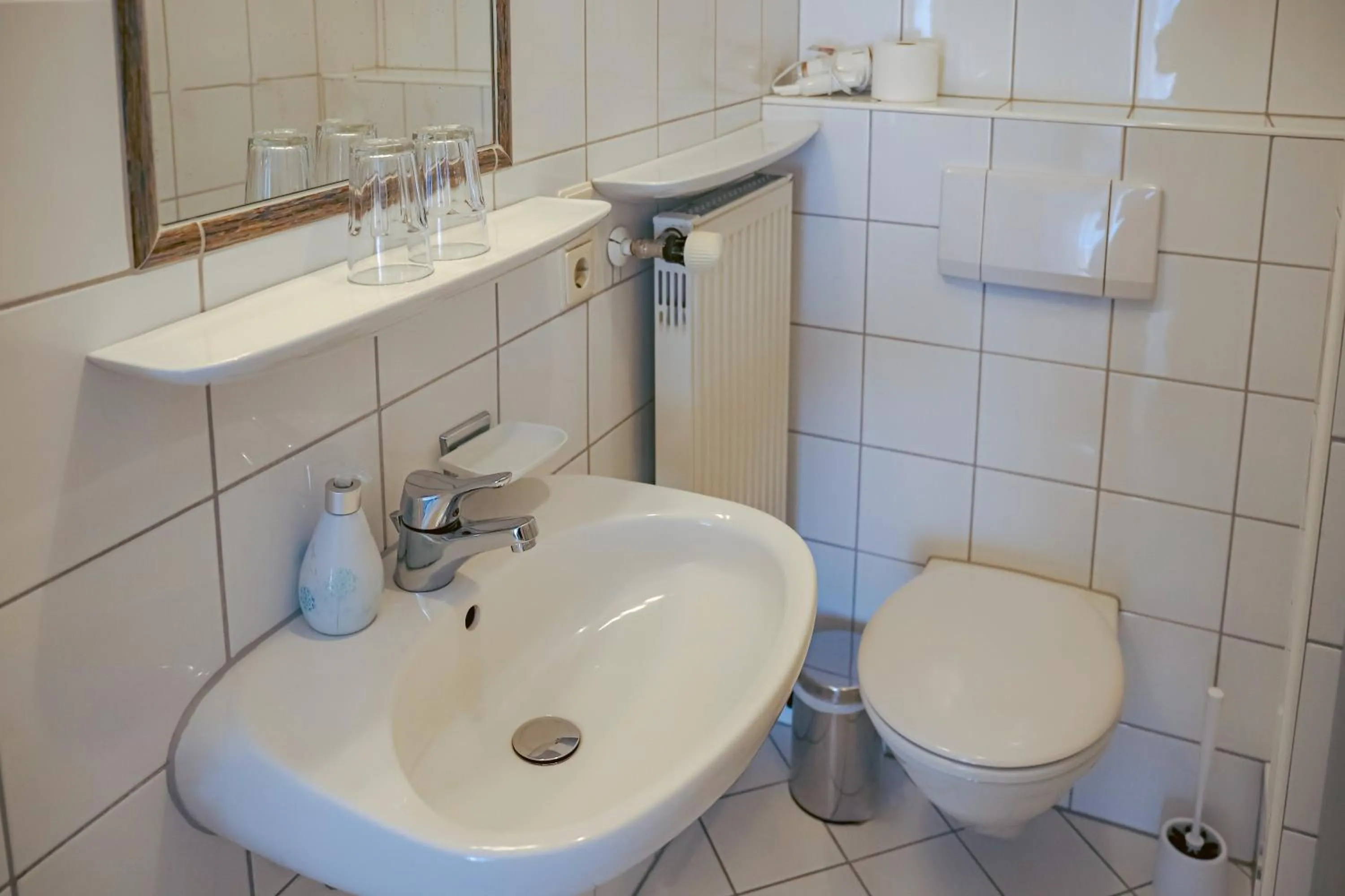 Bathroom in Hotel Garni Vitamari