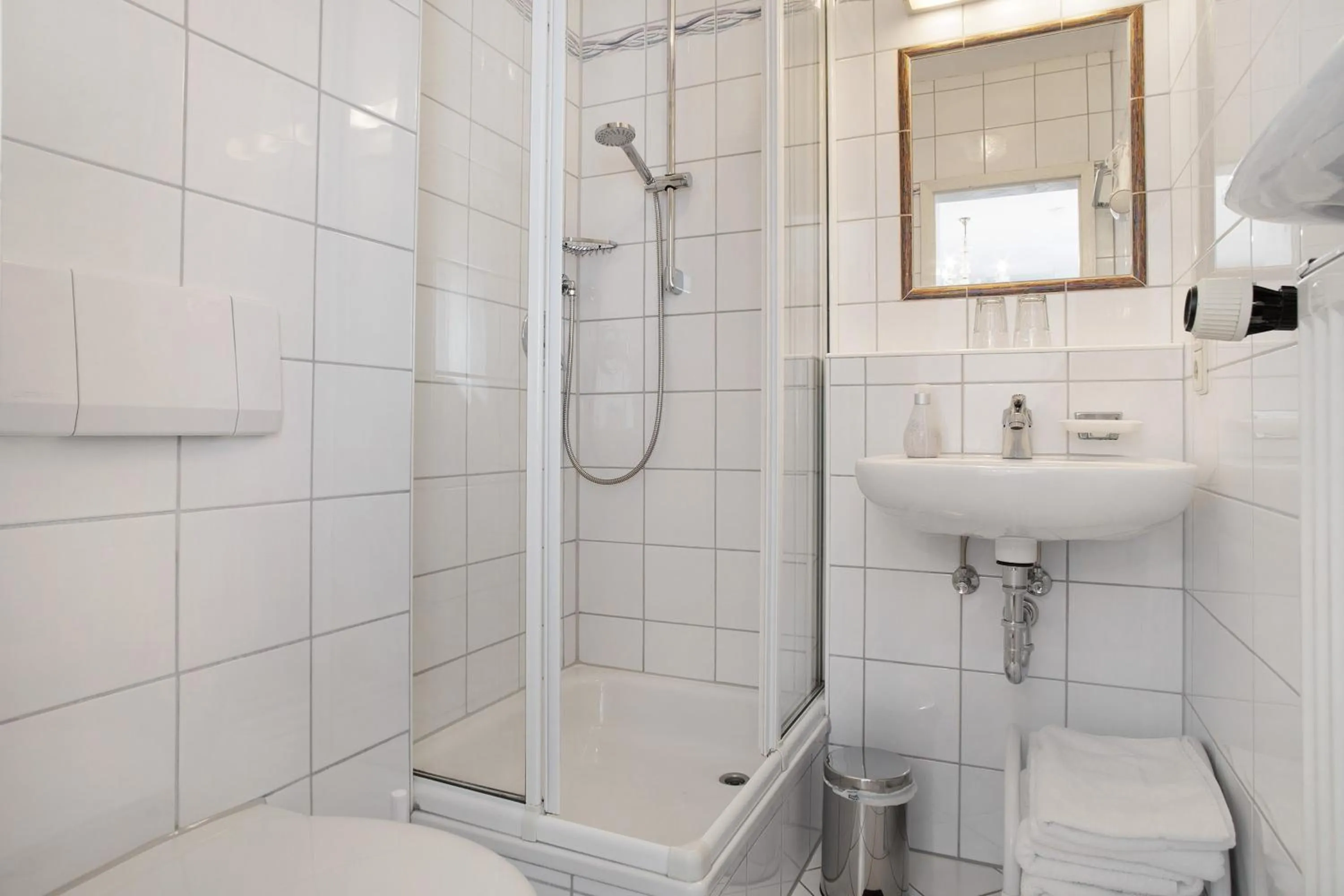 Bathroom in Hotel Garni Vitamari