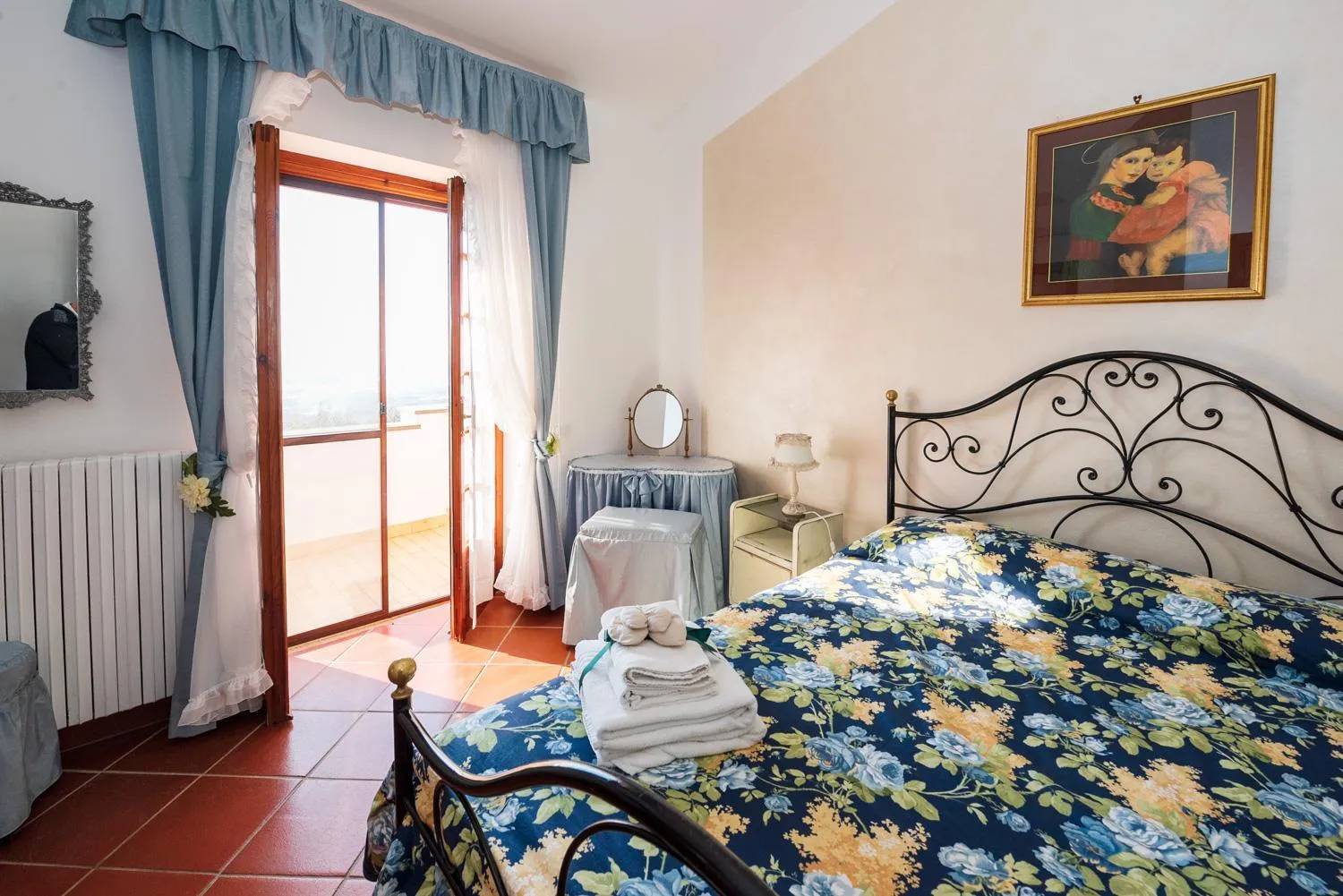 Bed in Villa Ida Bed & Breakfast