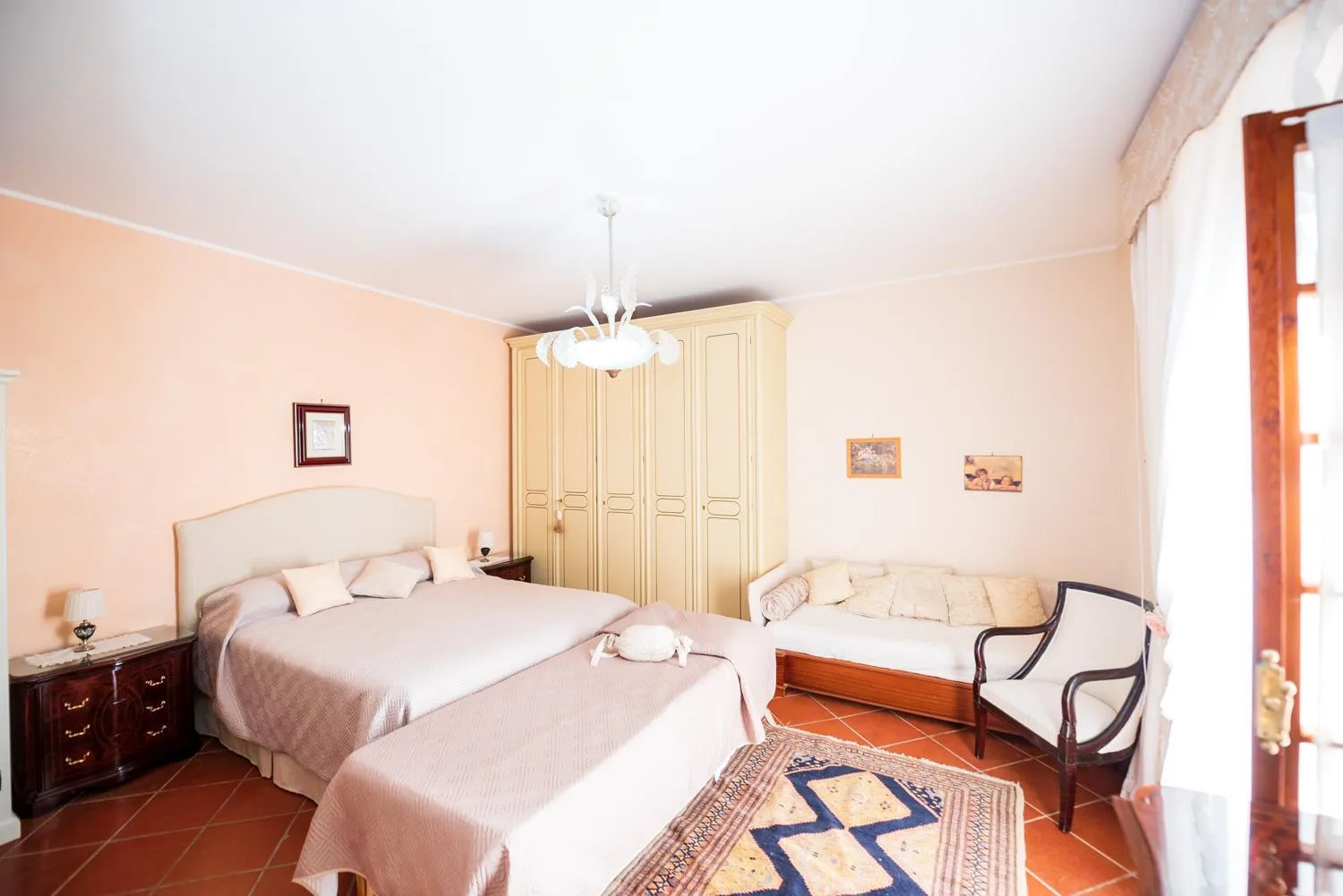 Bed in Villa Ida Bed & Breakfast