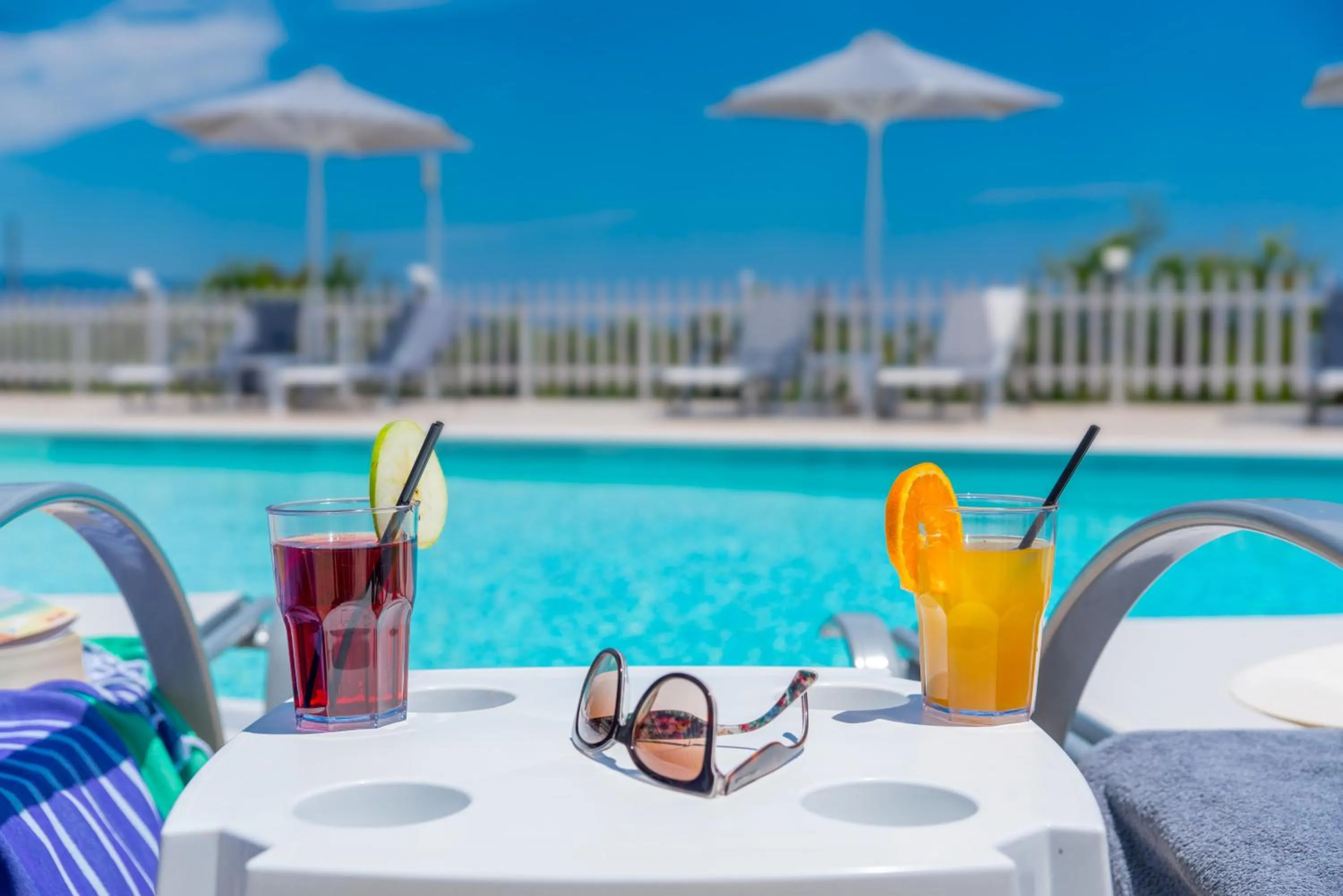Swimming pool in Leonidas Resort