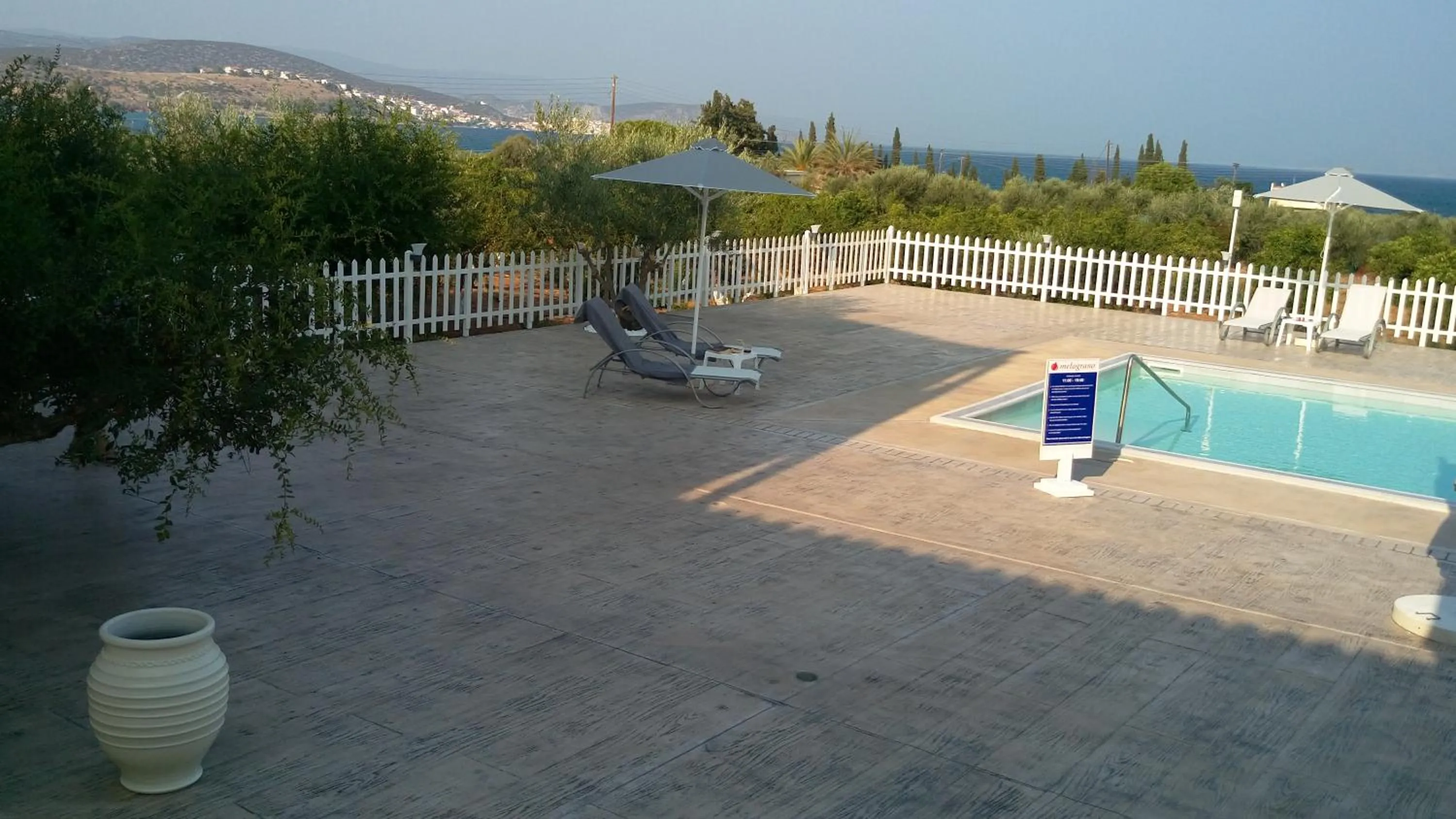 Pool view in Leonidas Resort
