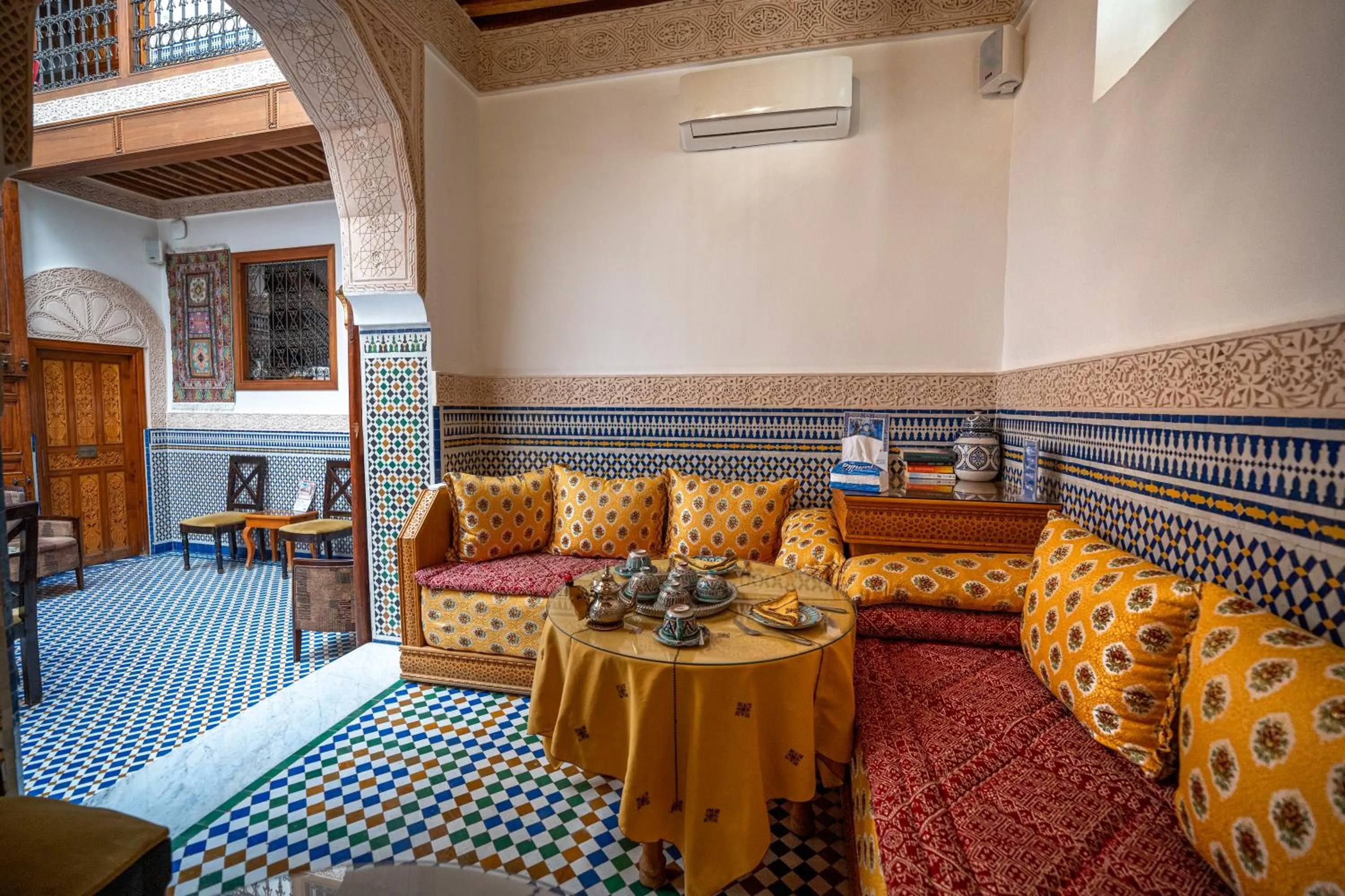 Seating area in Dar D'or Fes