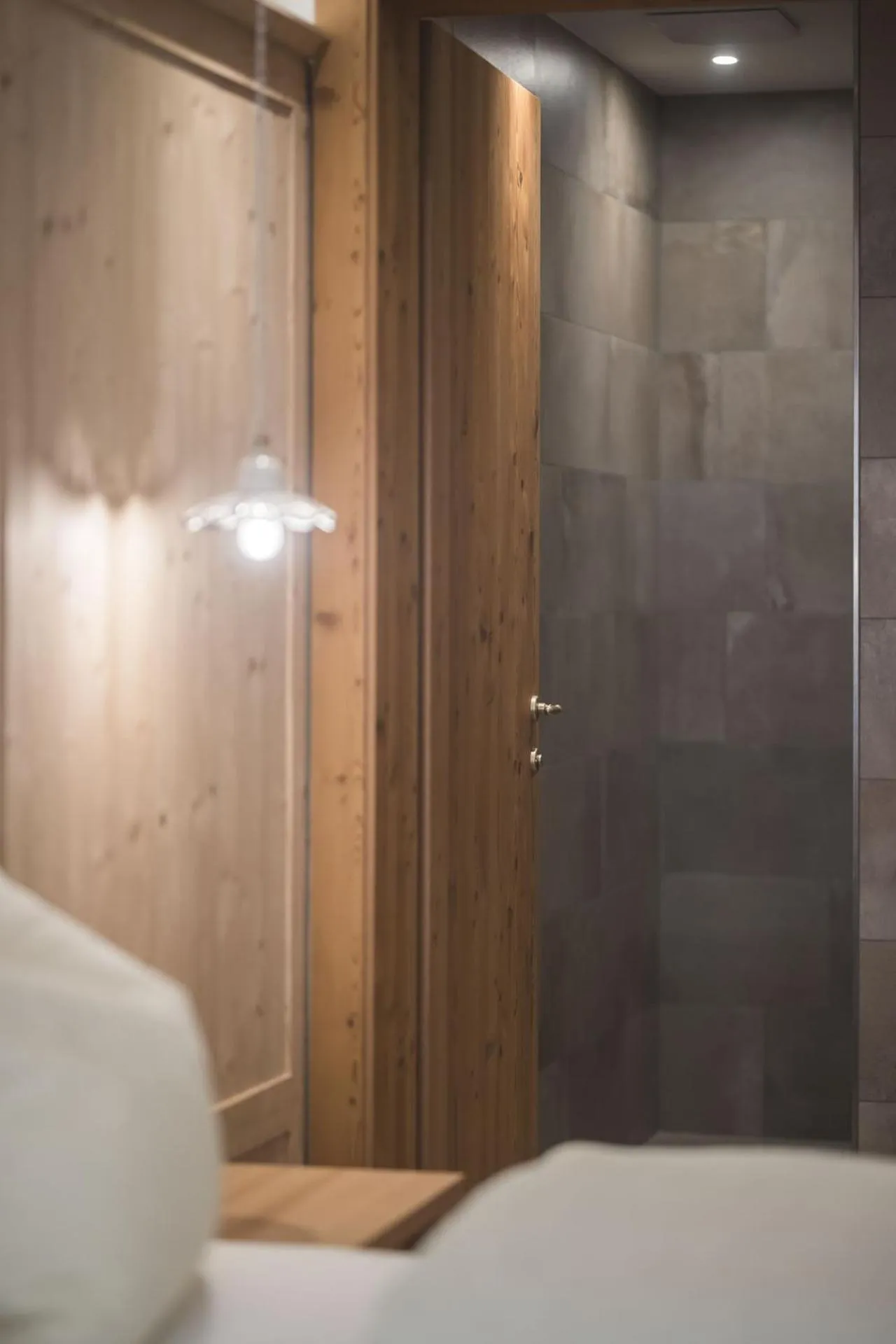 Decorative detail, Bed in Emma Historic Hotel