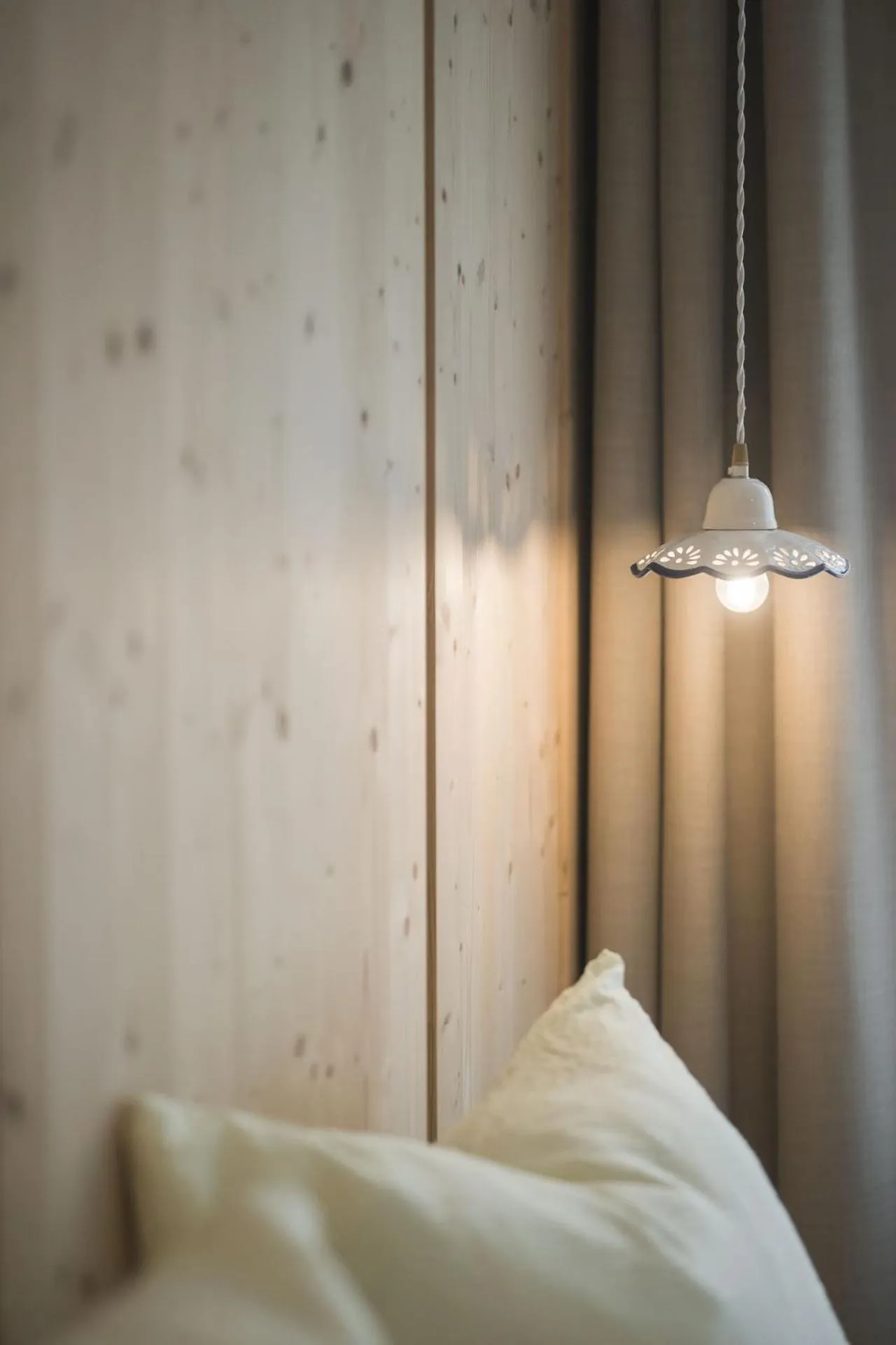 Decorative detail, Bed in Emma Historic Hotel